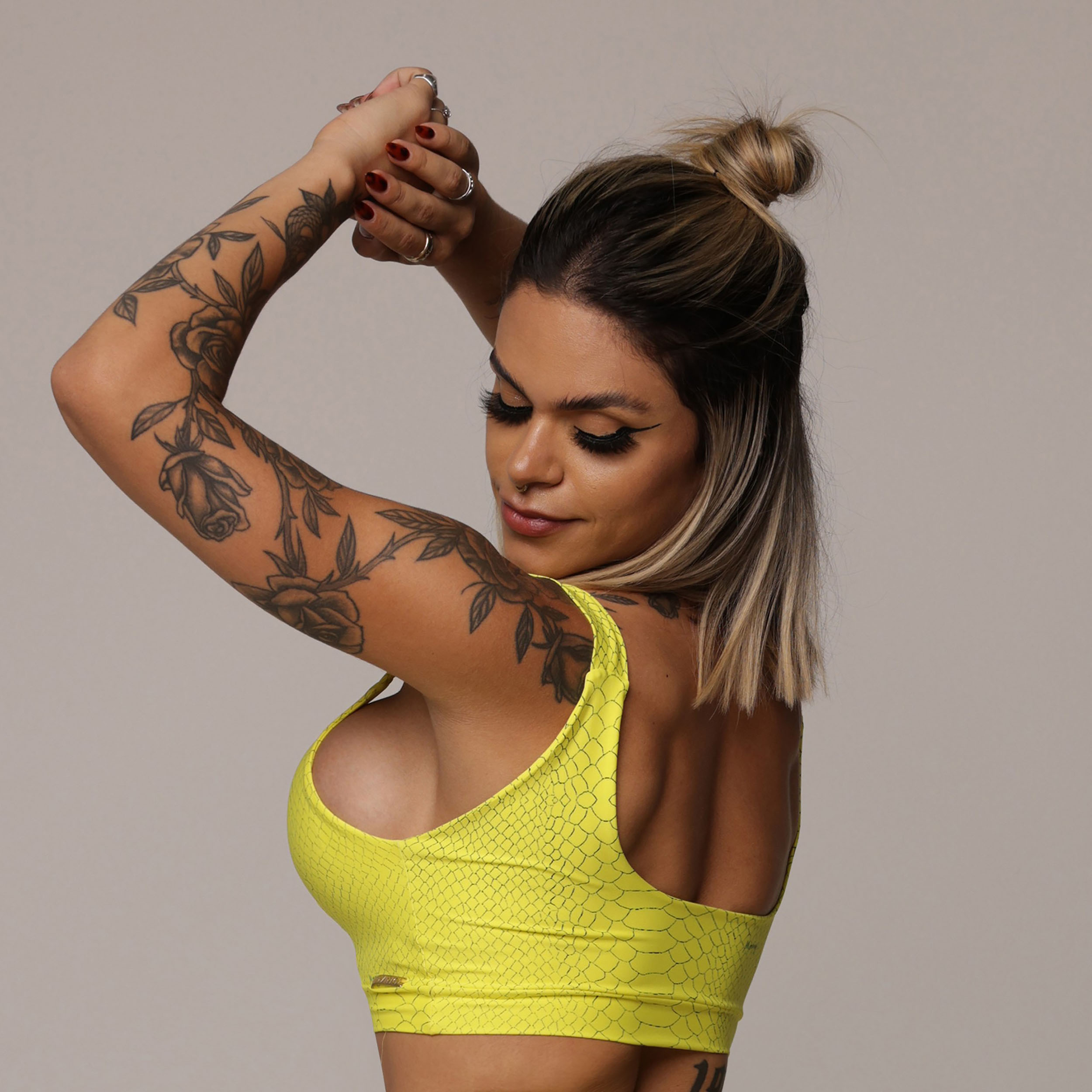 TOP RAVENA PYTHON NEON EXCLUSIVO - Imagem 3