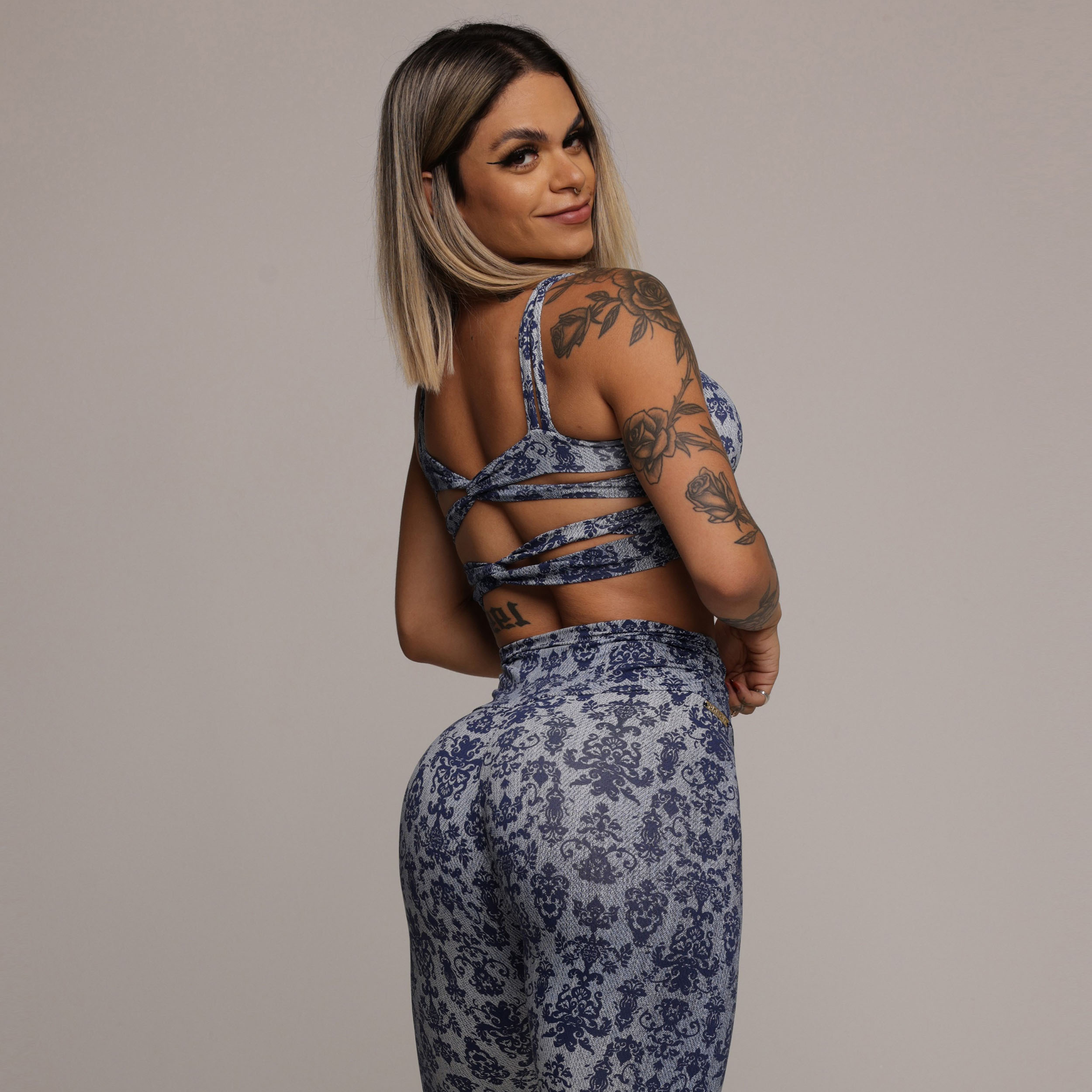 LEGGING ROMANA COMUM RETRÔ - Imagem 3