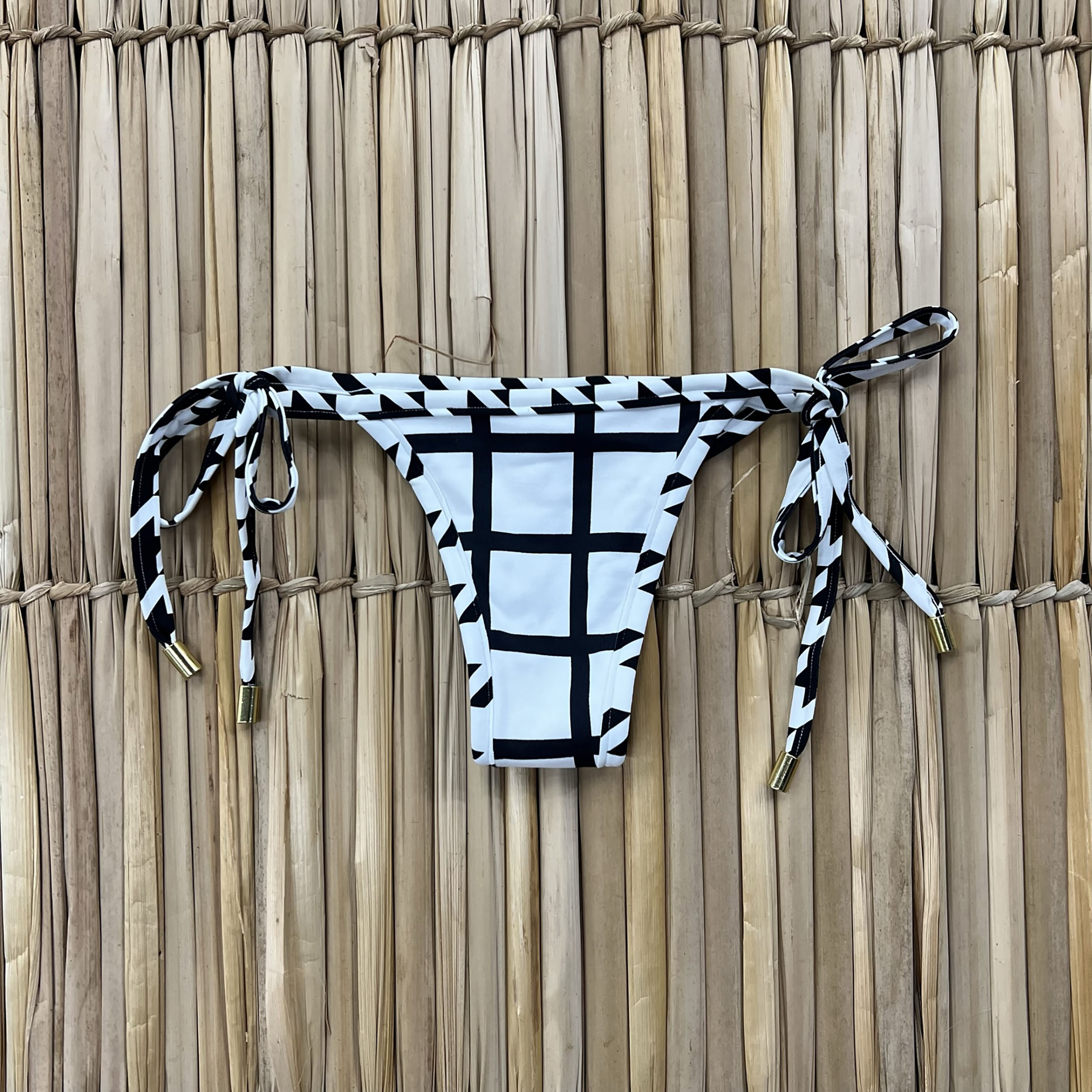 BIQUÍNI CORTININHA QUADRICULADO - Imagem 4