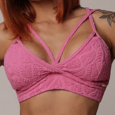 TOP TORONTO JACQUARD BIO ROSA