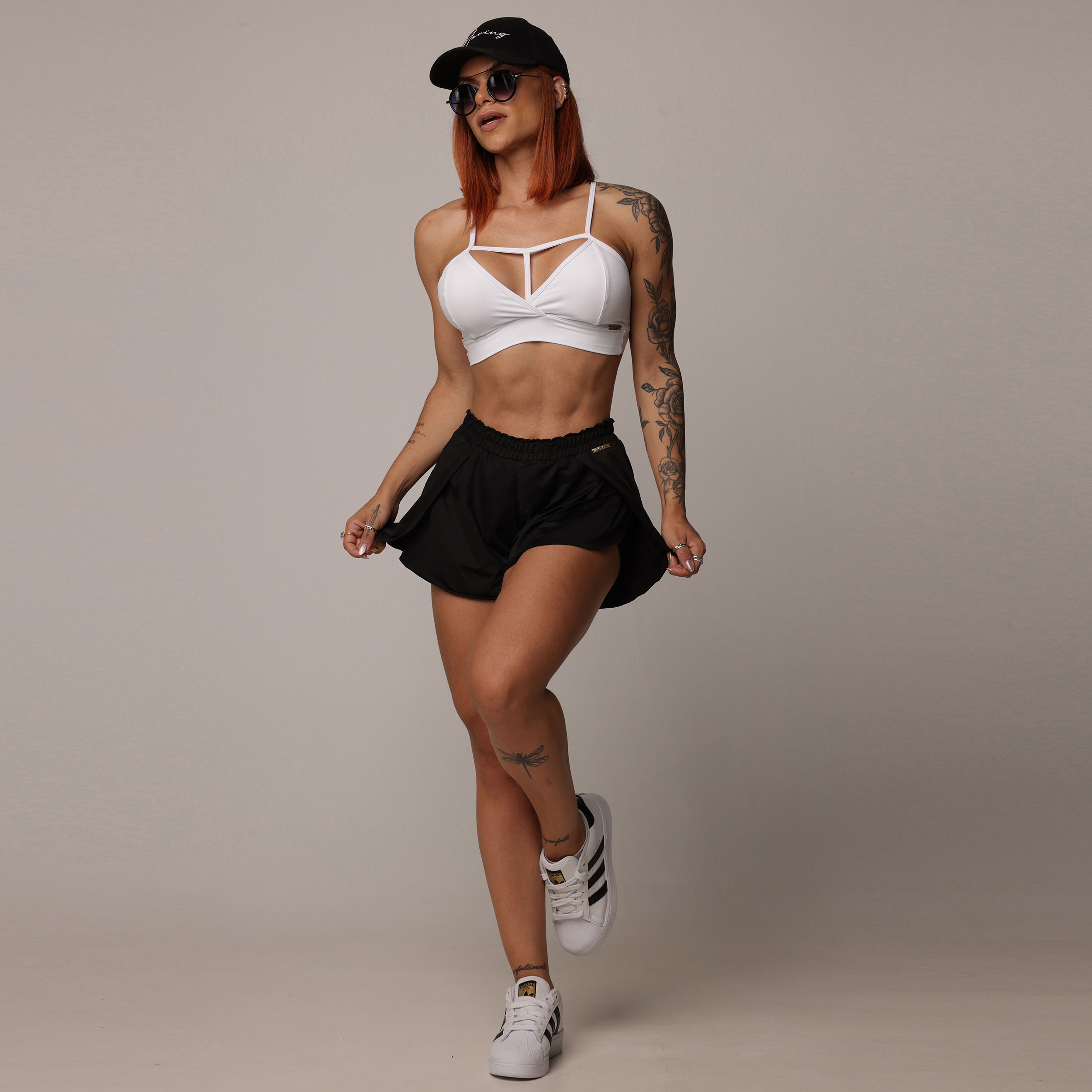 SHORT ENERGY PRETO TAMANHO P - Imagem 8