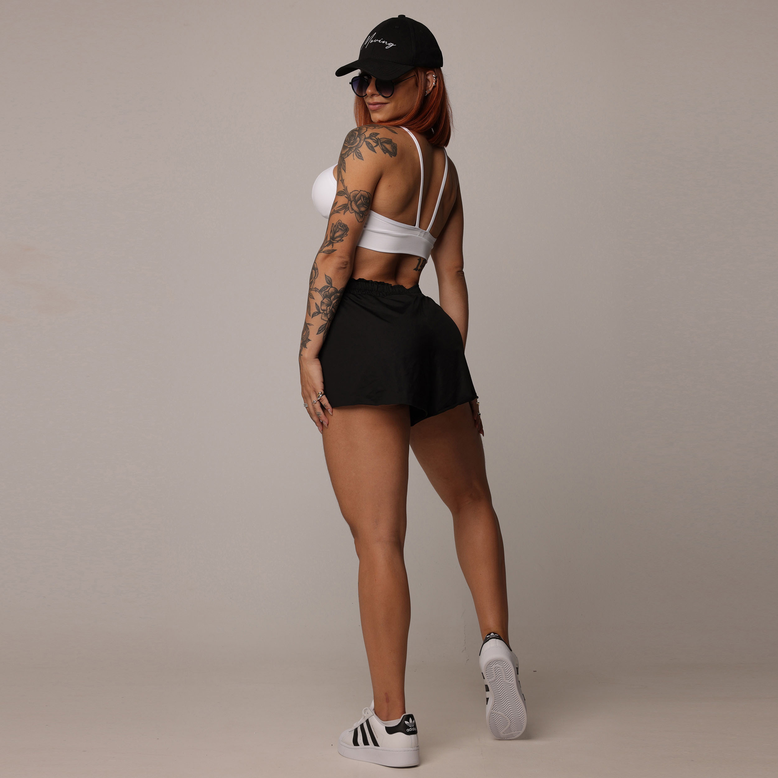 SHORT ENERGY PRETO TAMANHO P - Imagem 9