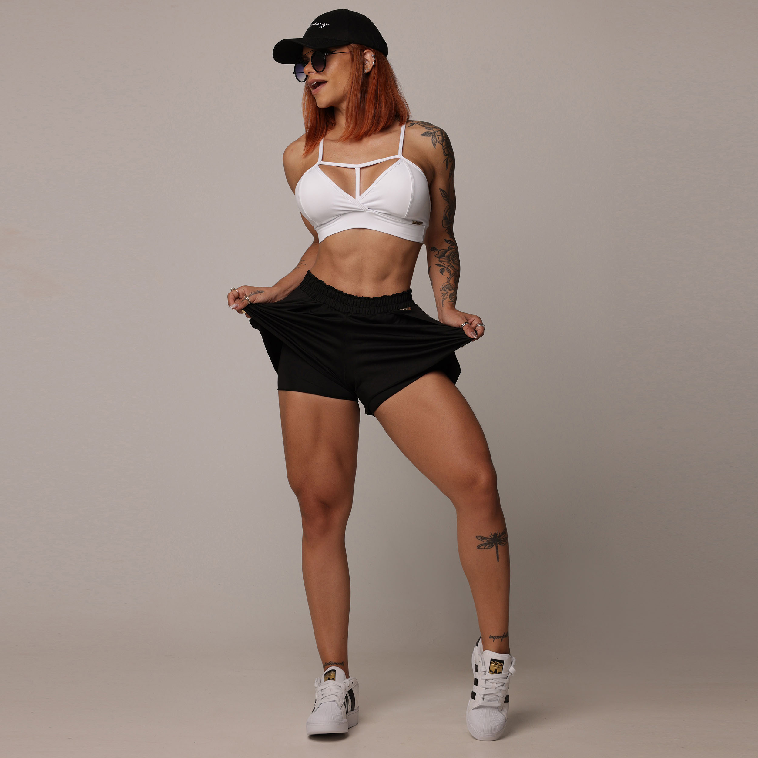 SHORT ENERGY PRETO TAMANHO P - Imagem 10