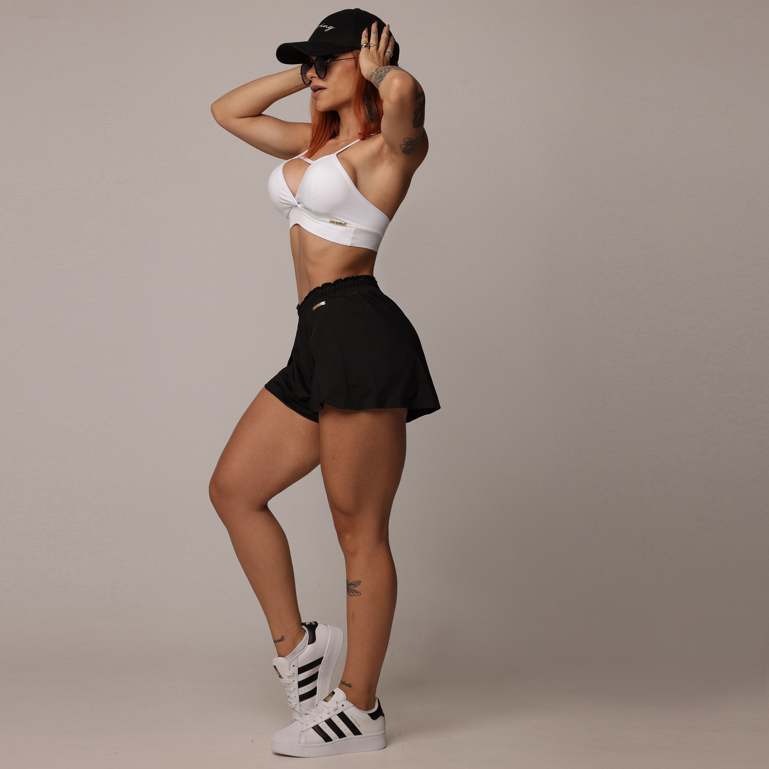 SHORT ENERGY PRETO TAMANHO P - Imagem 11