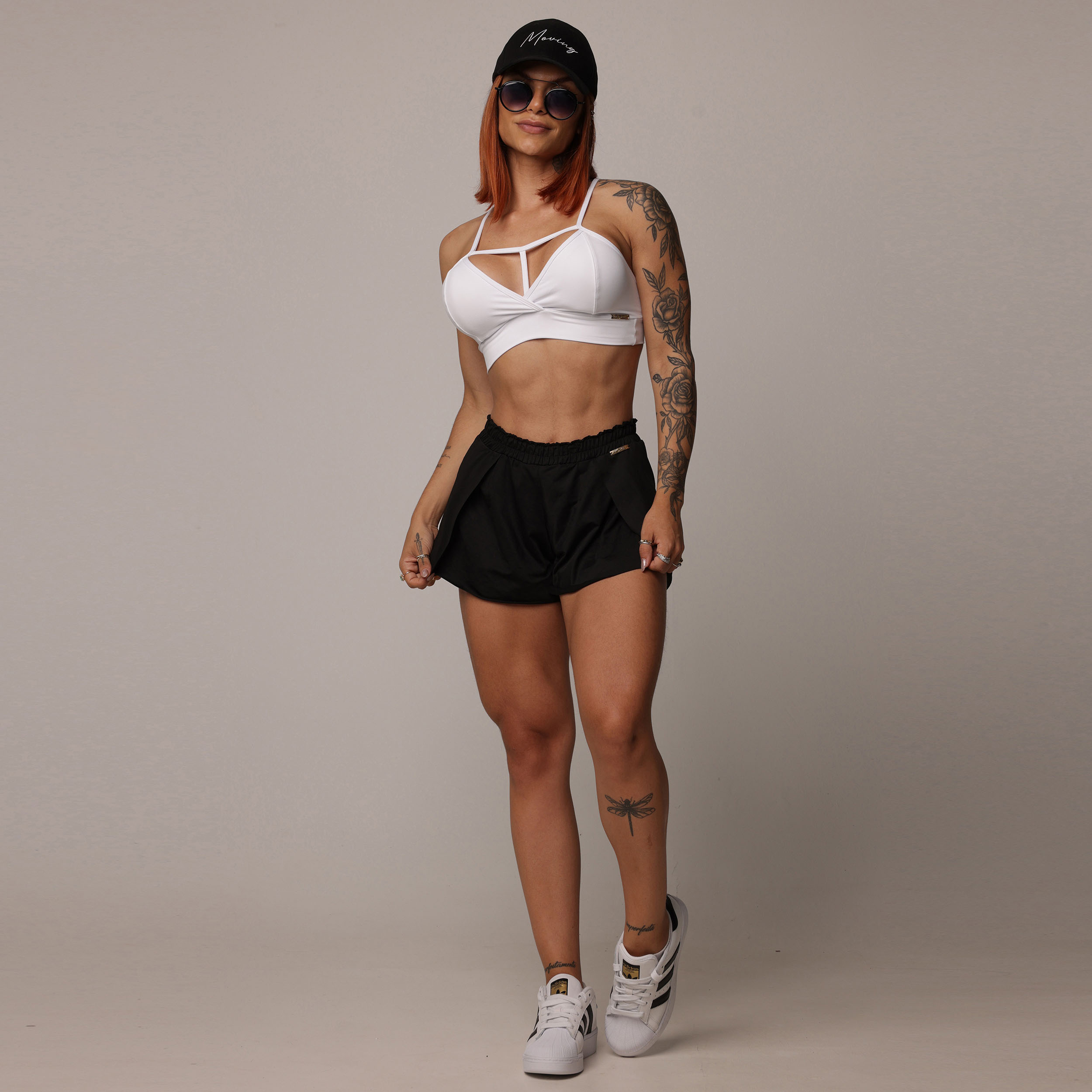 SHORT ENERGY PRETO TAMANHO P - Imagem 12