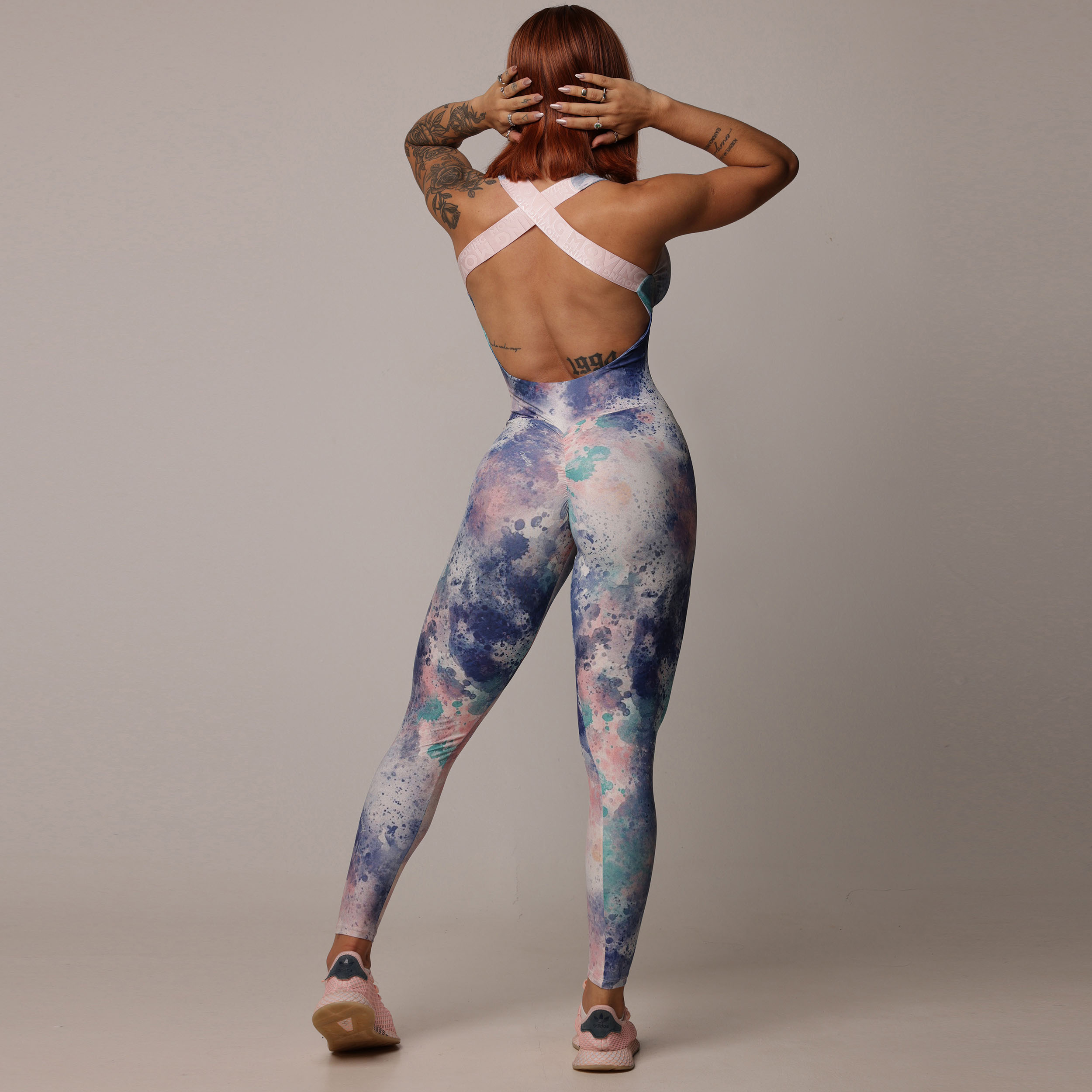 MACACÃO FANTASY EMPINA BUMBUM WATERCOLOR EXCLUSIVO - Imagem 3