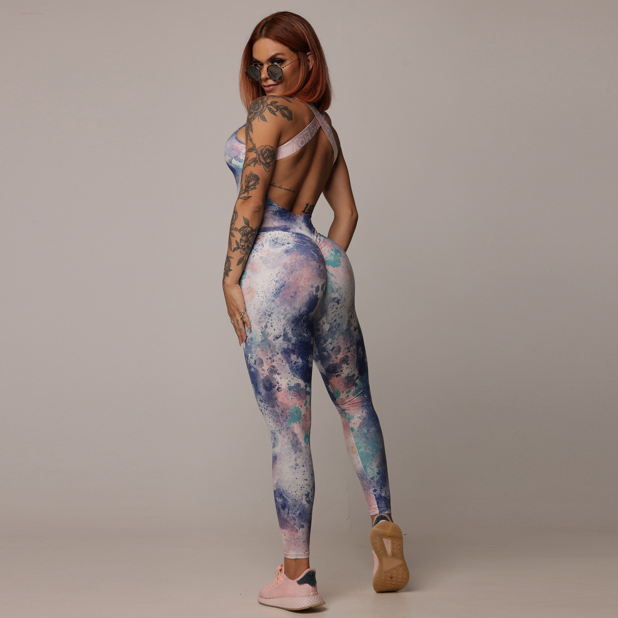 MACACÃO FANTASY EMPINA BUMBUM WATERCOLOR EXCLUSIVO - Imagem 5