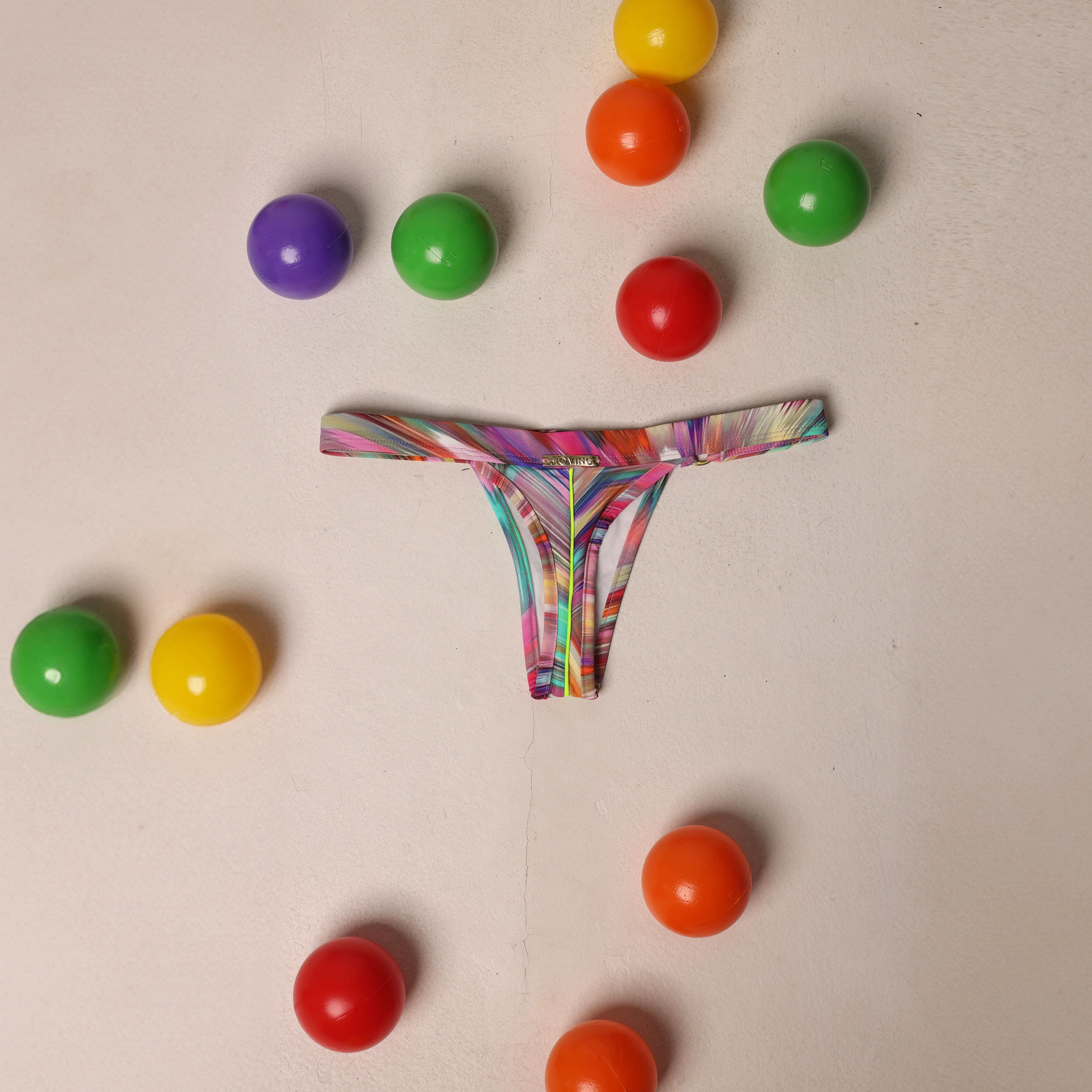 BIQUÍNI CORTININHA COLORS RAIN EXCLUSIVO - Imagem 4