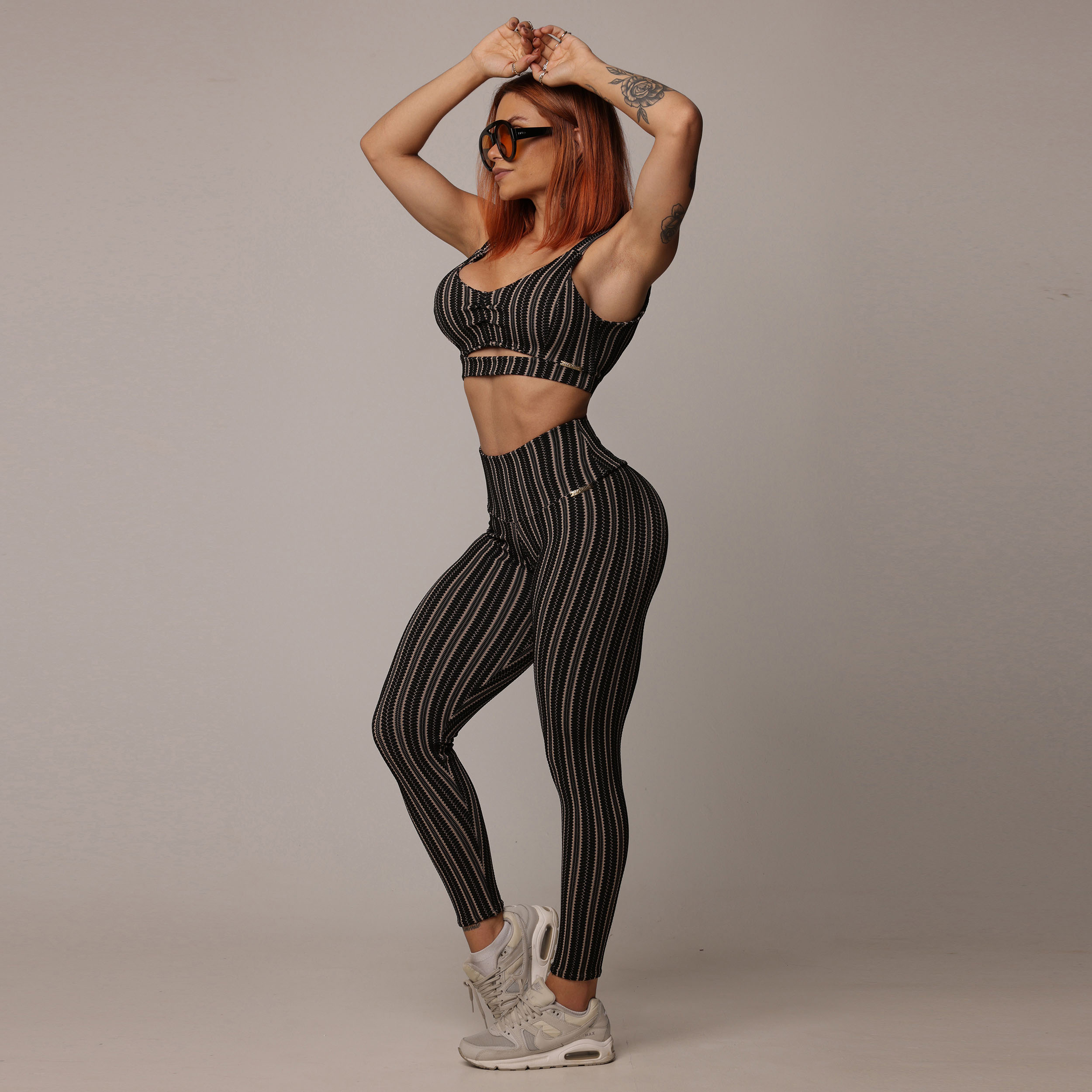 TOP GEORGIA JACQUARD CROCHET COFFEE - Imagem 7