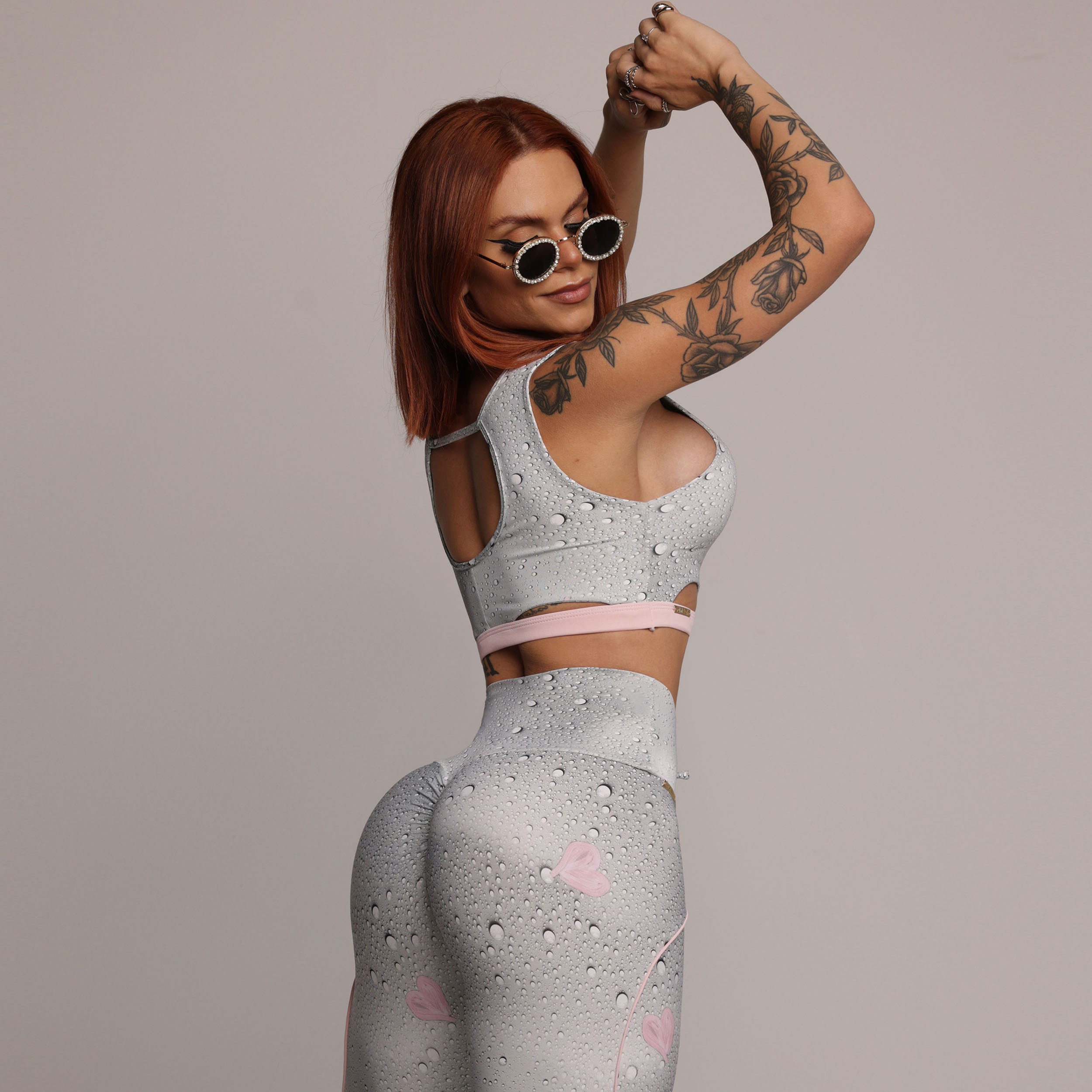 LEGGING LINEAR EMPINA BUMBUM PURE LOVE EXCLUSIVA - Imagem 3