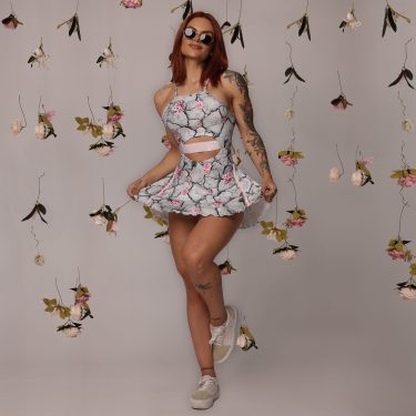 VESTIDO PARTY REFLORESCER EXCLUSIVA