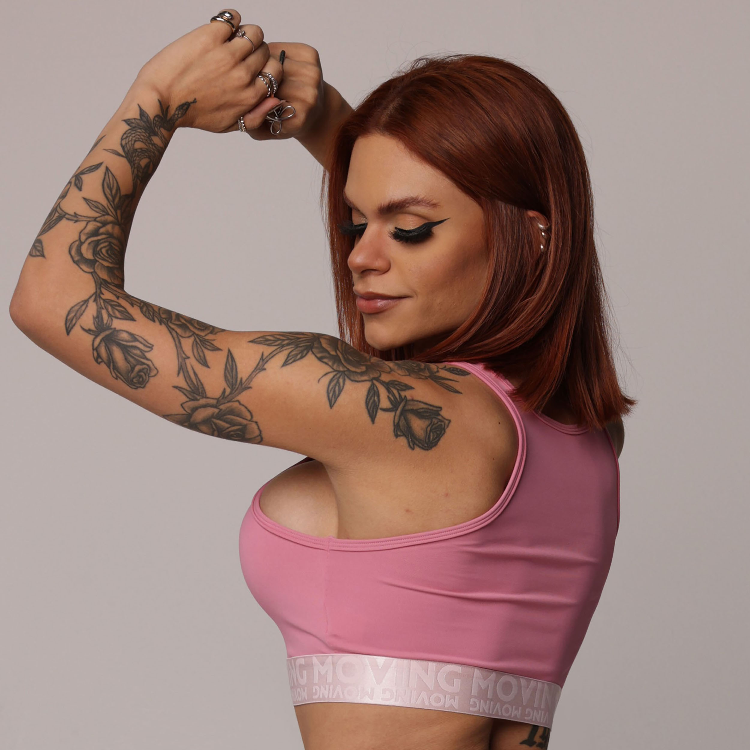 TOP TORINO ROSA SECO COM ELÁSTICO - Imagem 3