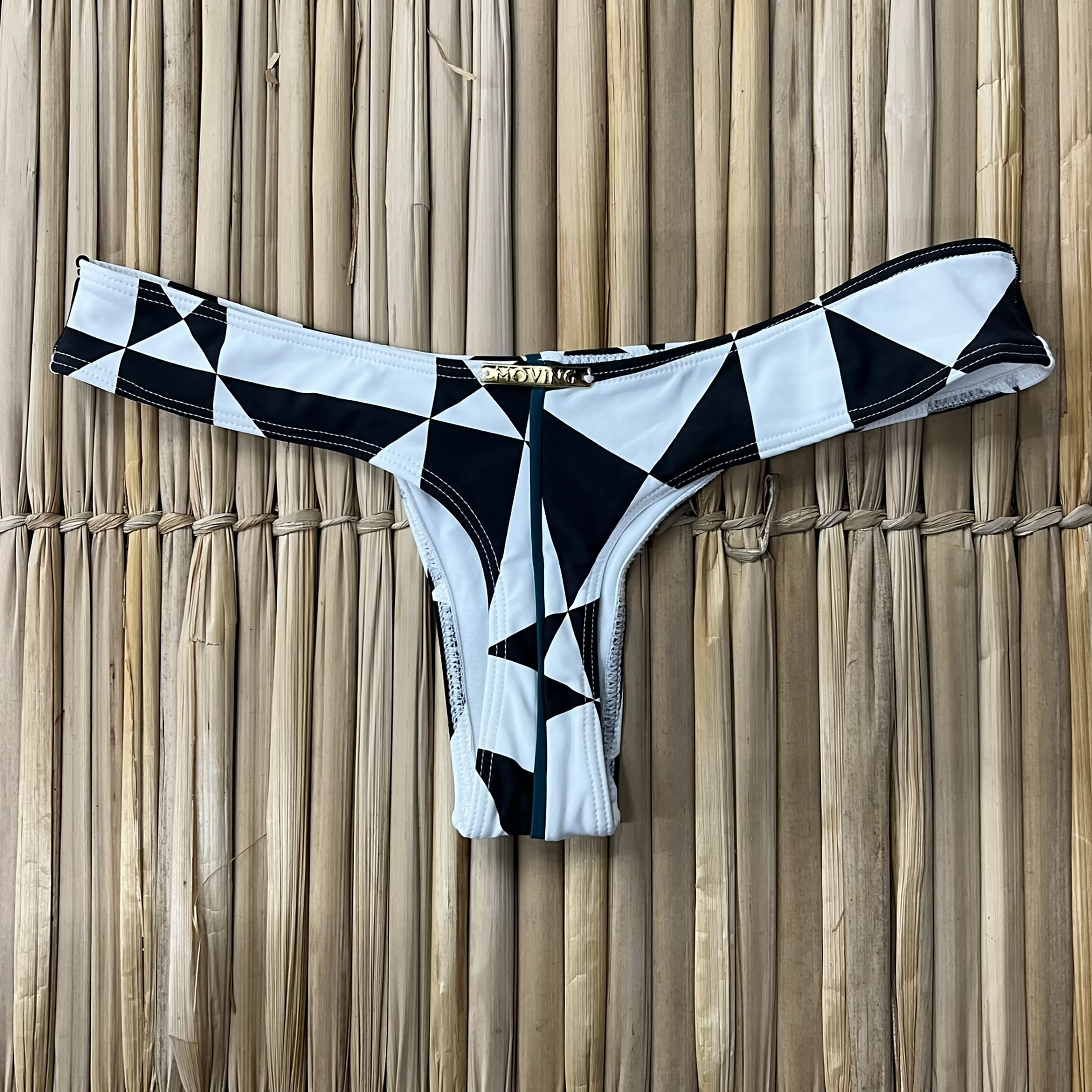 BIQUÍNI CORTININHA GEOMÉTRICO CAMUFLADO - Imagem 4