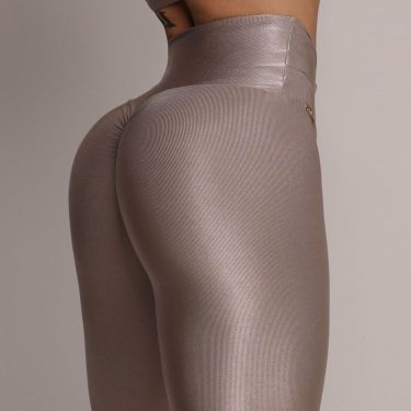 LEGGING EMPINA BUMBUM GLOSSY CHAMPAGNE