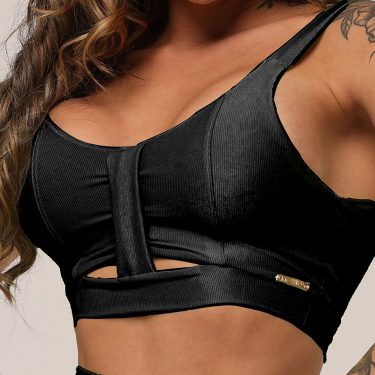 TOP RAVENA GLOSSY PRETO