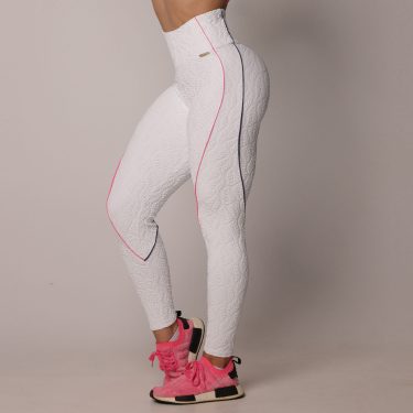 LEGGING HOPE COMUM JACQUARD BIO BRANCO