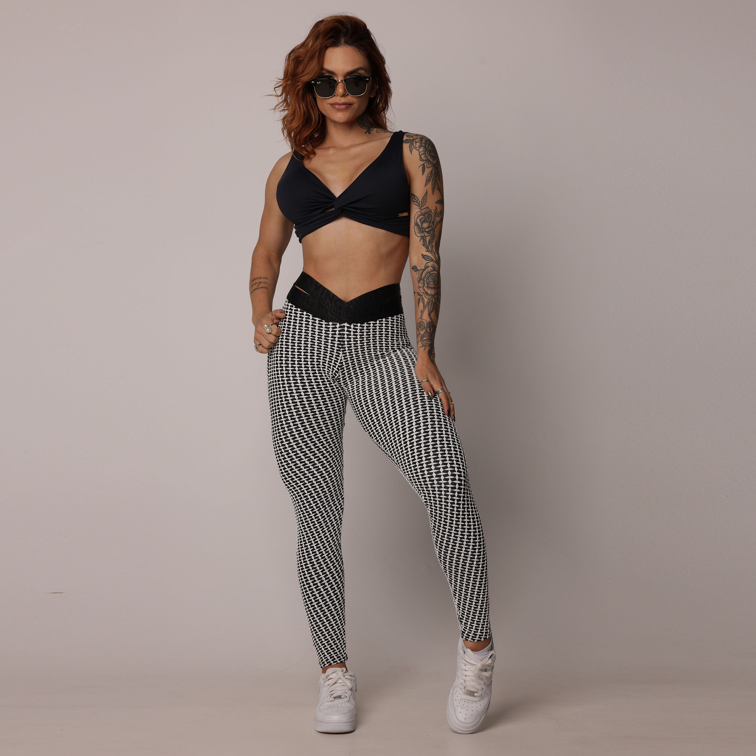 LEGGING HIT COMUM JACQUARD LUXE - Imagem 5