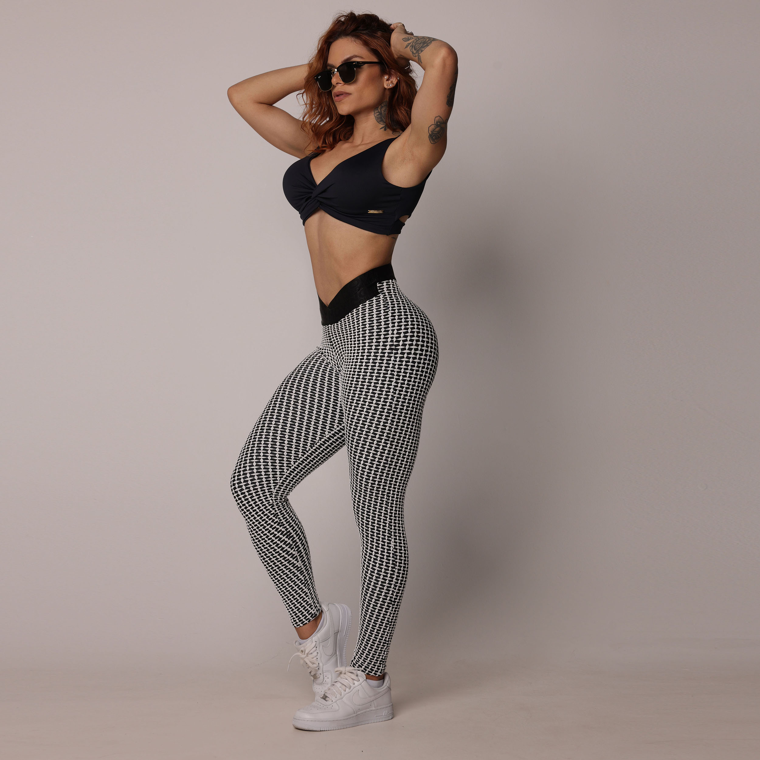 LEGGING HIT COMUM JACQUARD LUXE - Imagem 7