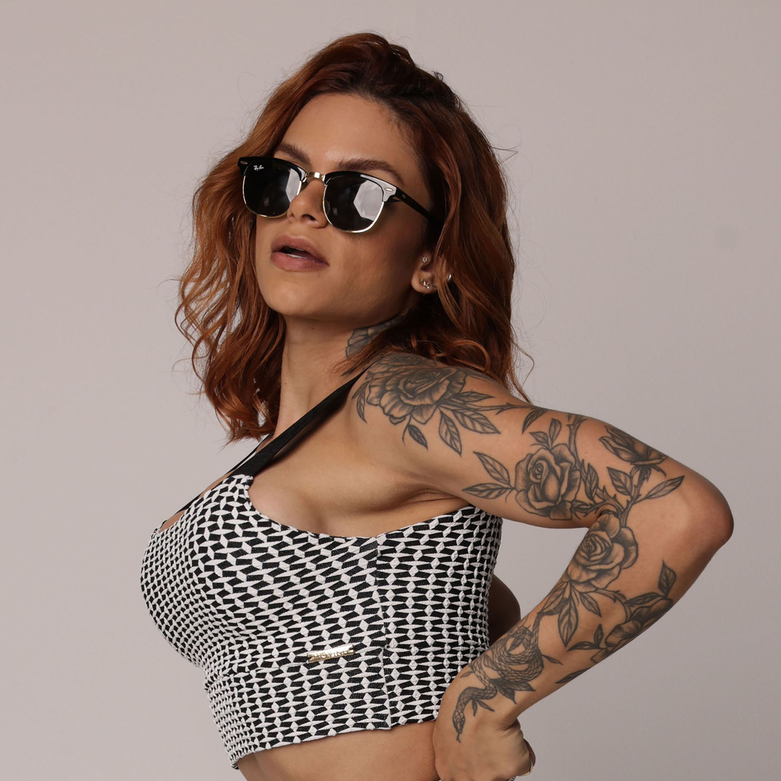 TOP FAIXA COM ELÁSTICO JACQUARD LUXE - Imagem 3