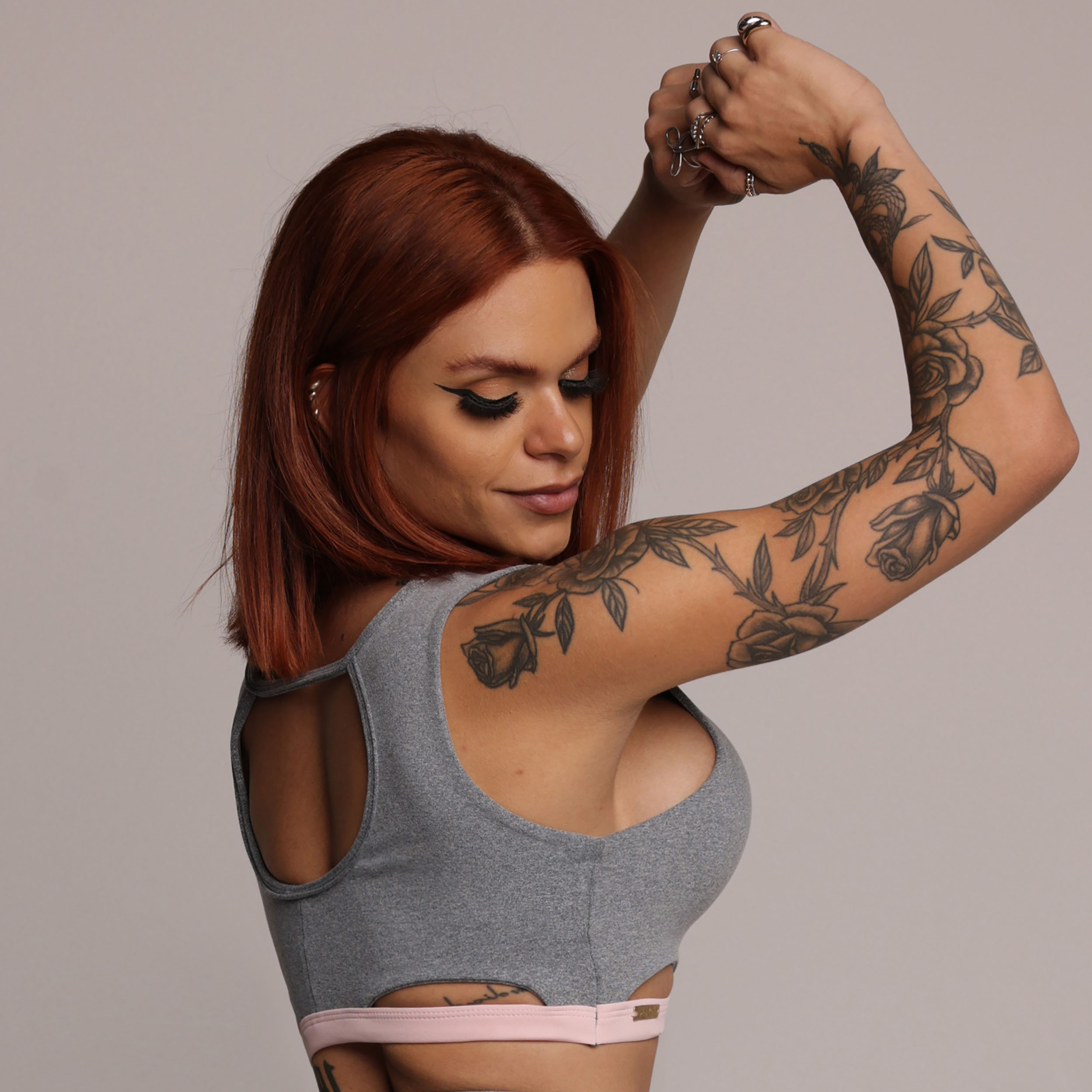 TOP GÊNOVA MESCLA COM ROSA BLUSH - Imagem 4