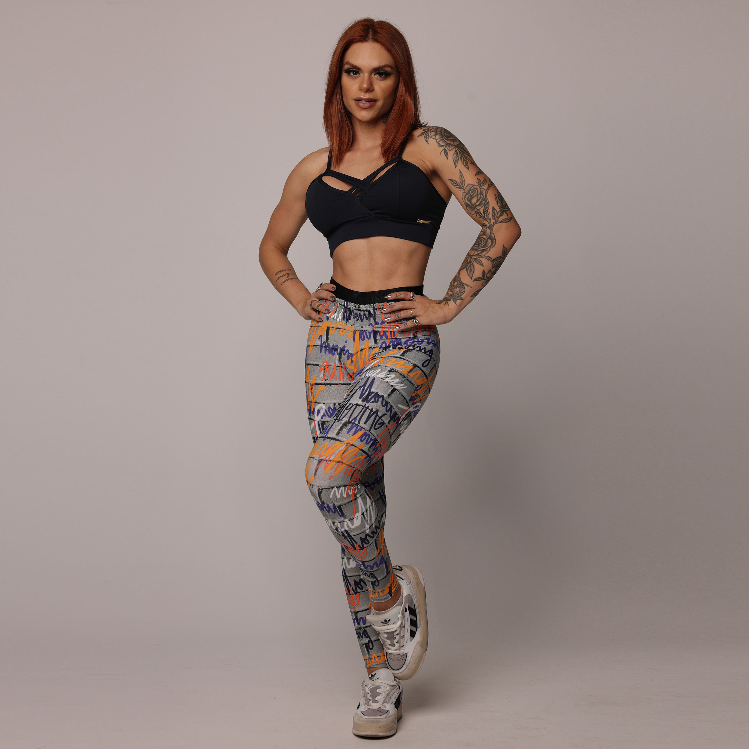 LEGGING BOXER EMPINA BUMBUM URBANA CORAL EXCLUSIVA - Imagem 7