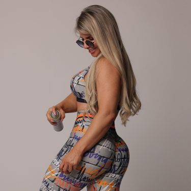 LEGGING EMPINA BUMBUM URBANA CORAL