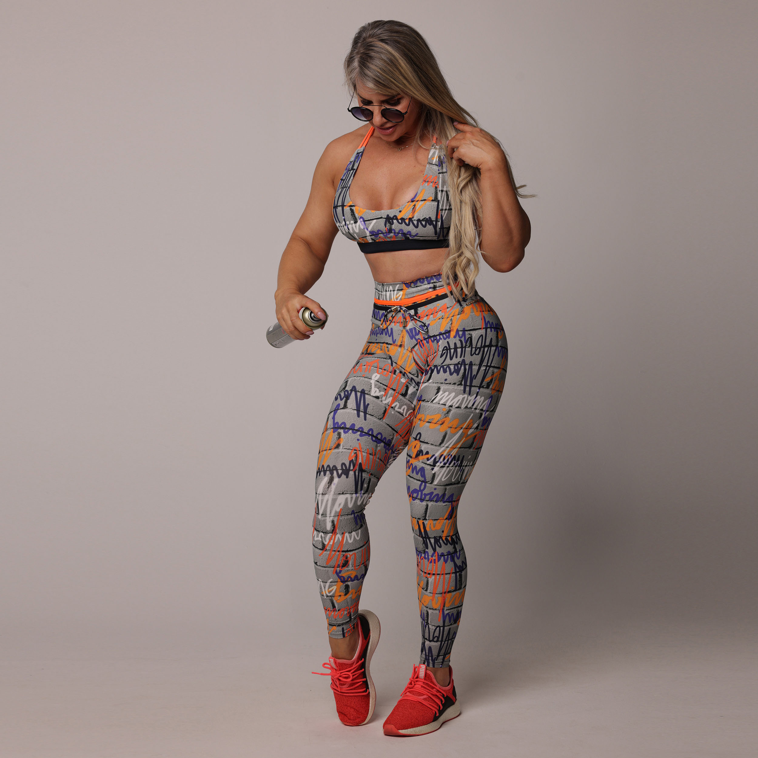 LEGGING EMPINA BUMBUM URBANA CORAL - Imagem 5
