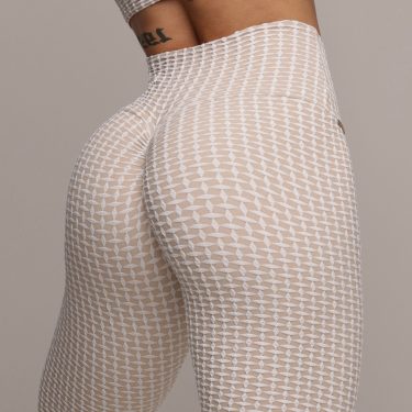 LEGGING EMPINA BUMBUM JACQUARD LUXE NUDE