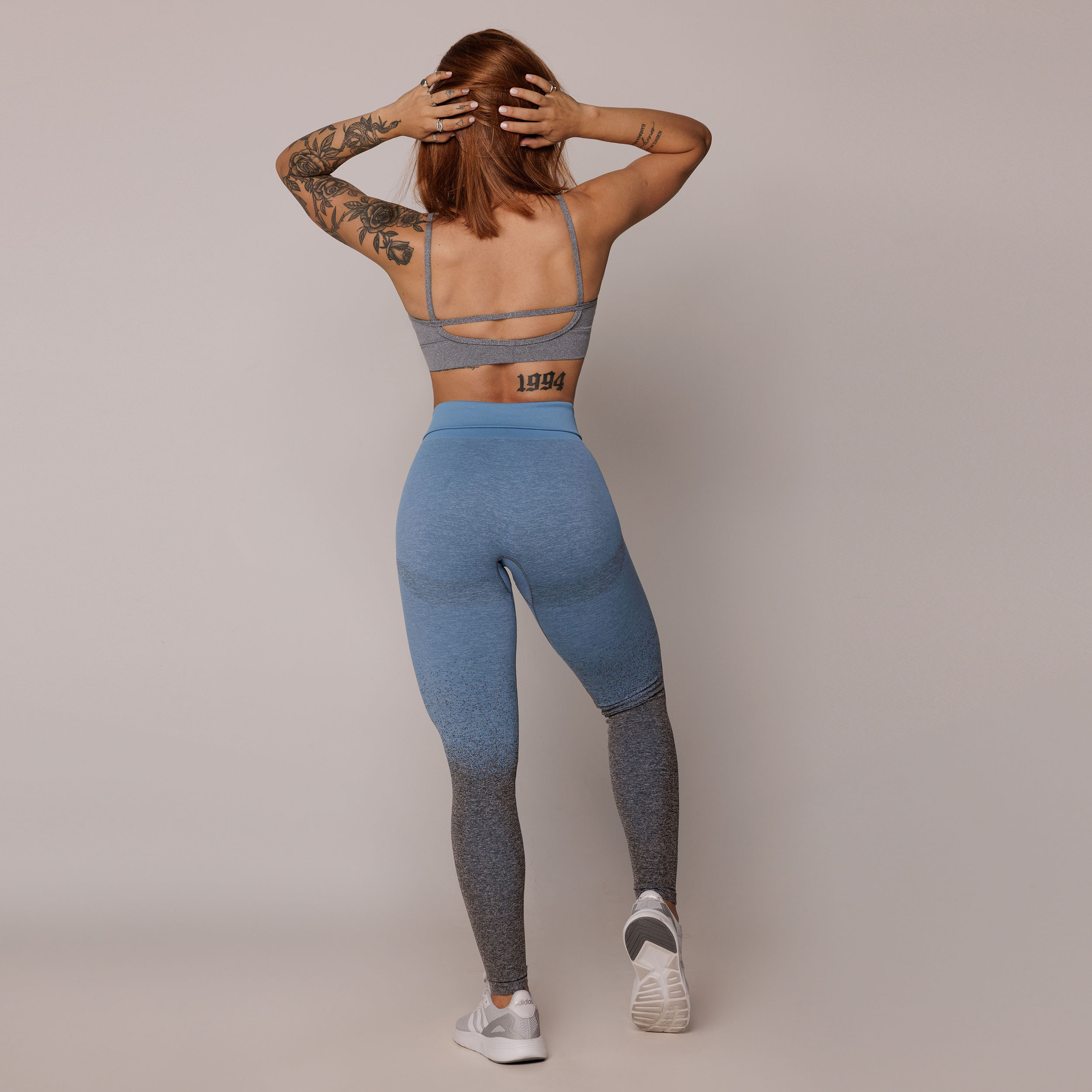 LEGGING SEAMLESS GRAVIDADE ZERO EMANA DEGRADÊ AZUL - Imagem 13