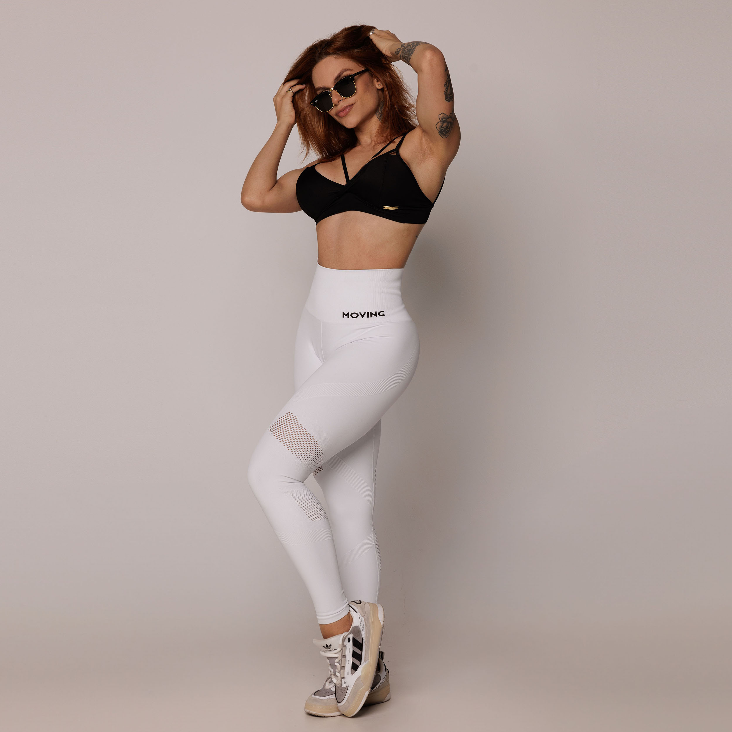 LEGGING SEAMLESS GRAVIDADE ZERO EMANA BRANCA - Imagem 8