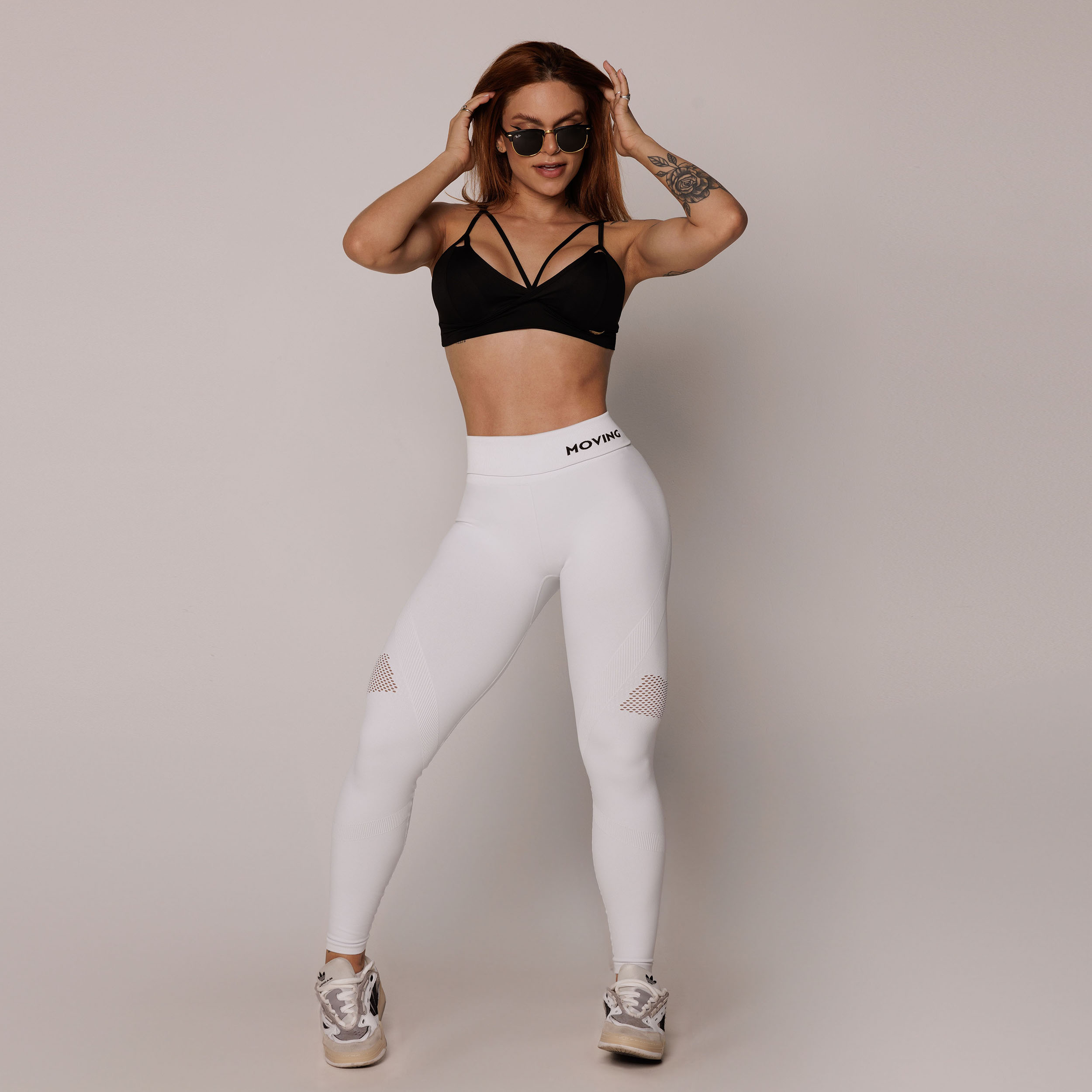 LEGGING SEAMLESS GRAVIDADE ZERO EMANA BRANCA - Imagem 12