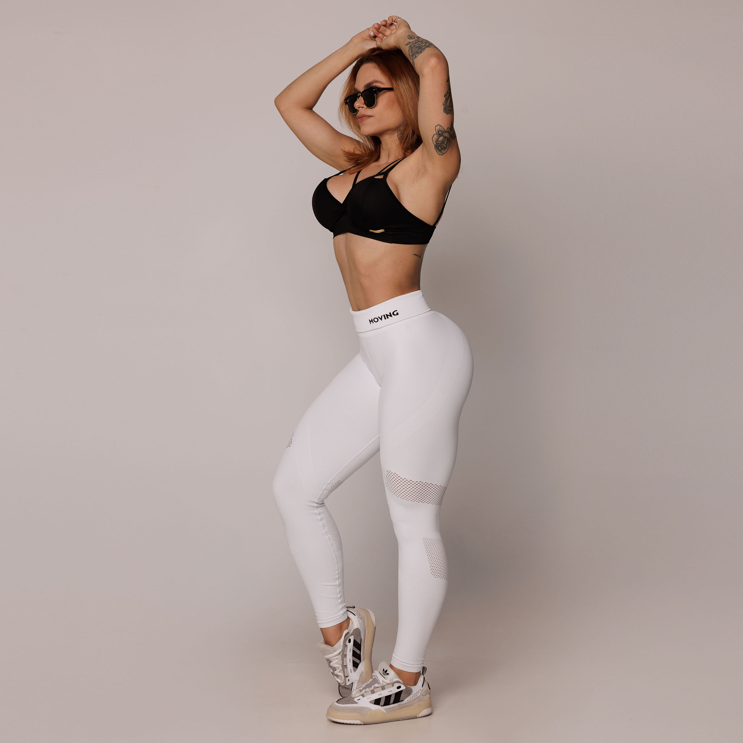 LEGGING SEAMLESS GRAVIDADE ZERO EMANA BRANCA - Imagem 14