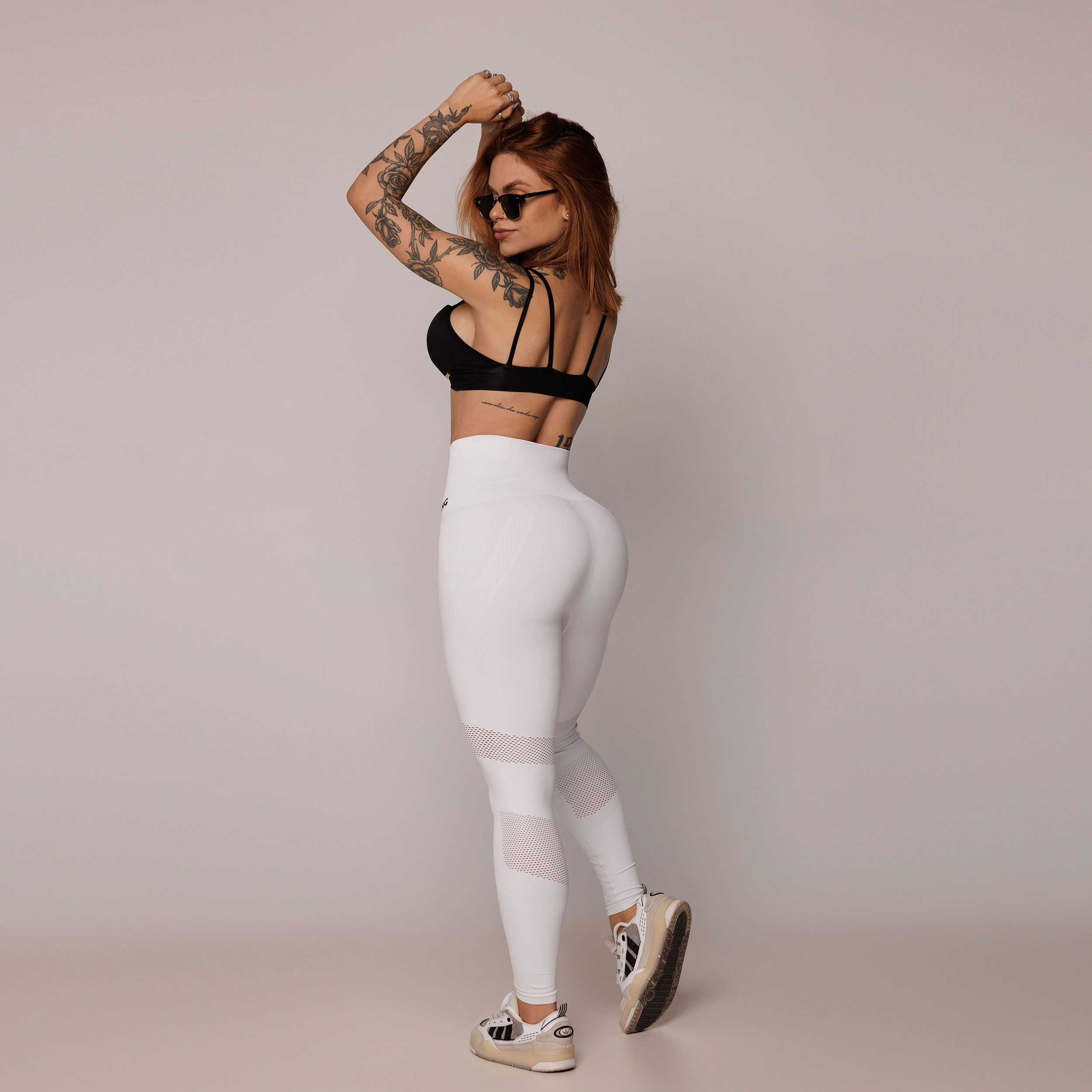 LEGGING SEAMLESS GRAVIDADE ZERO EMANA BRANCA - Imagem 16