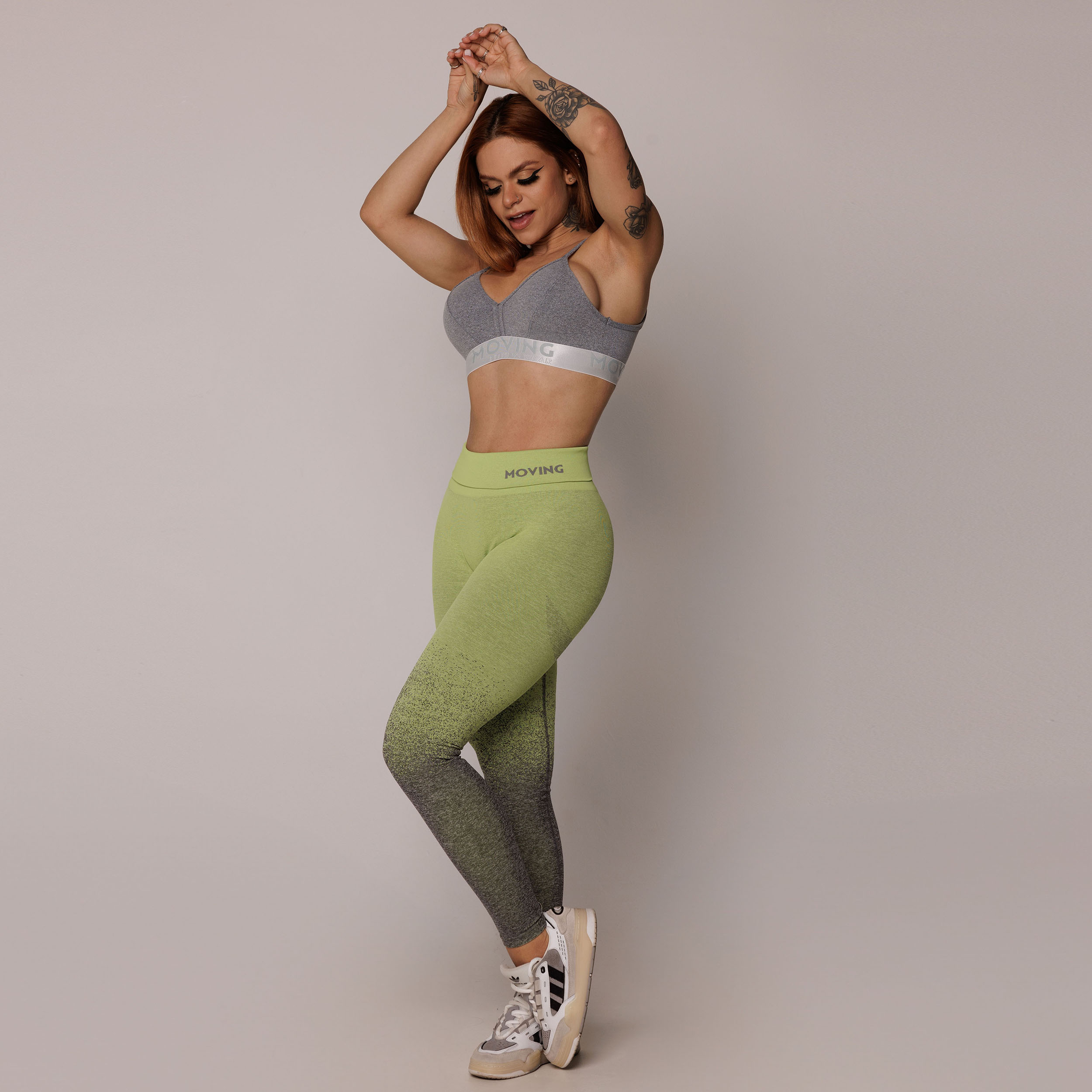 LEGGING SEAMLESS GRAVIDADE ZERO EMANA DEGRADÊ CITRUS - Imagem 7