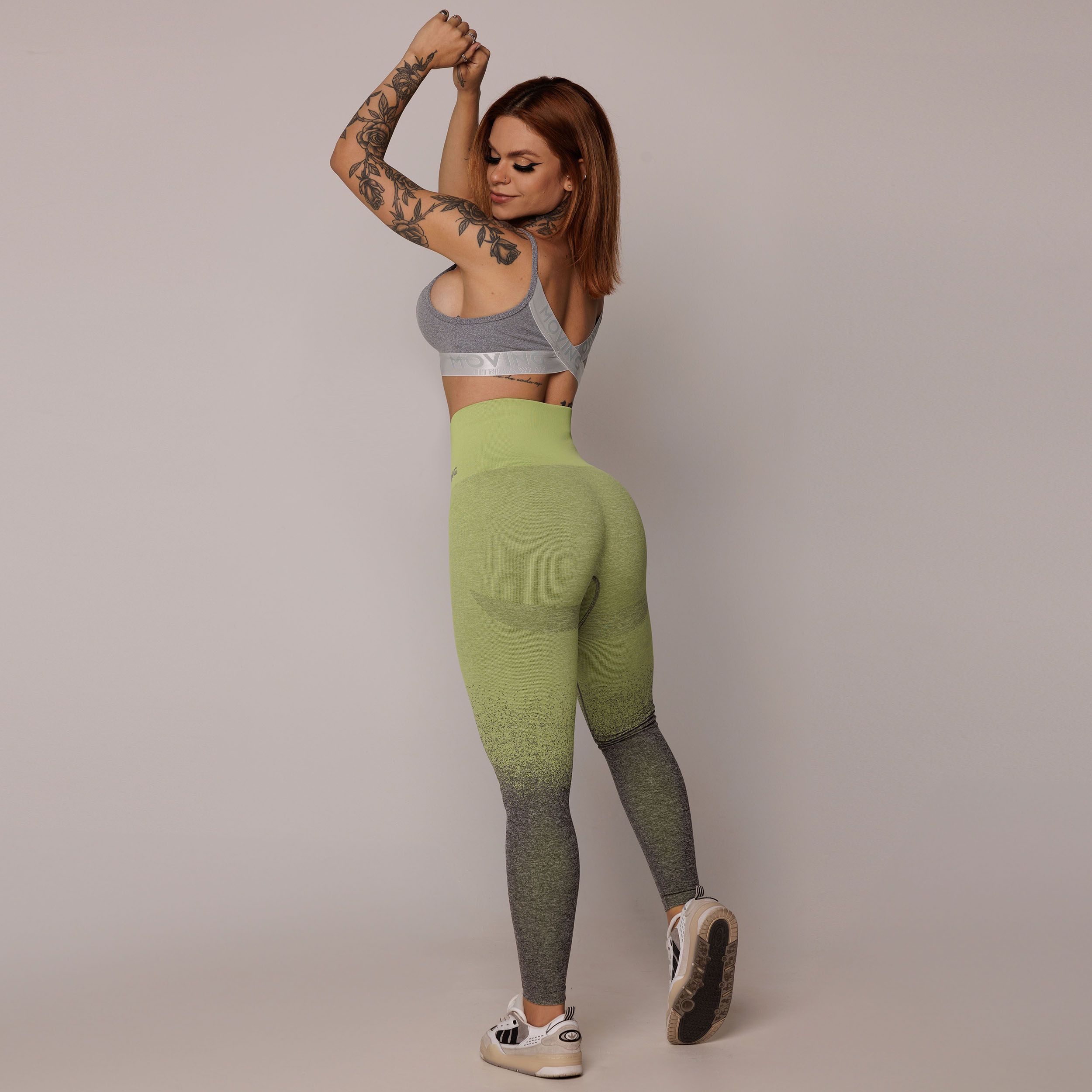 LEGGING SEAMLESS GRAVIDADE ZERO EMANA DEGRADÊ CITRUS - Imagem 10