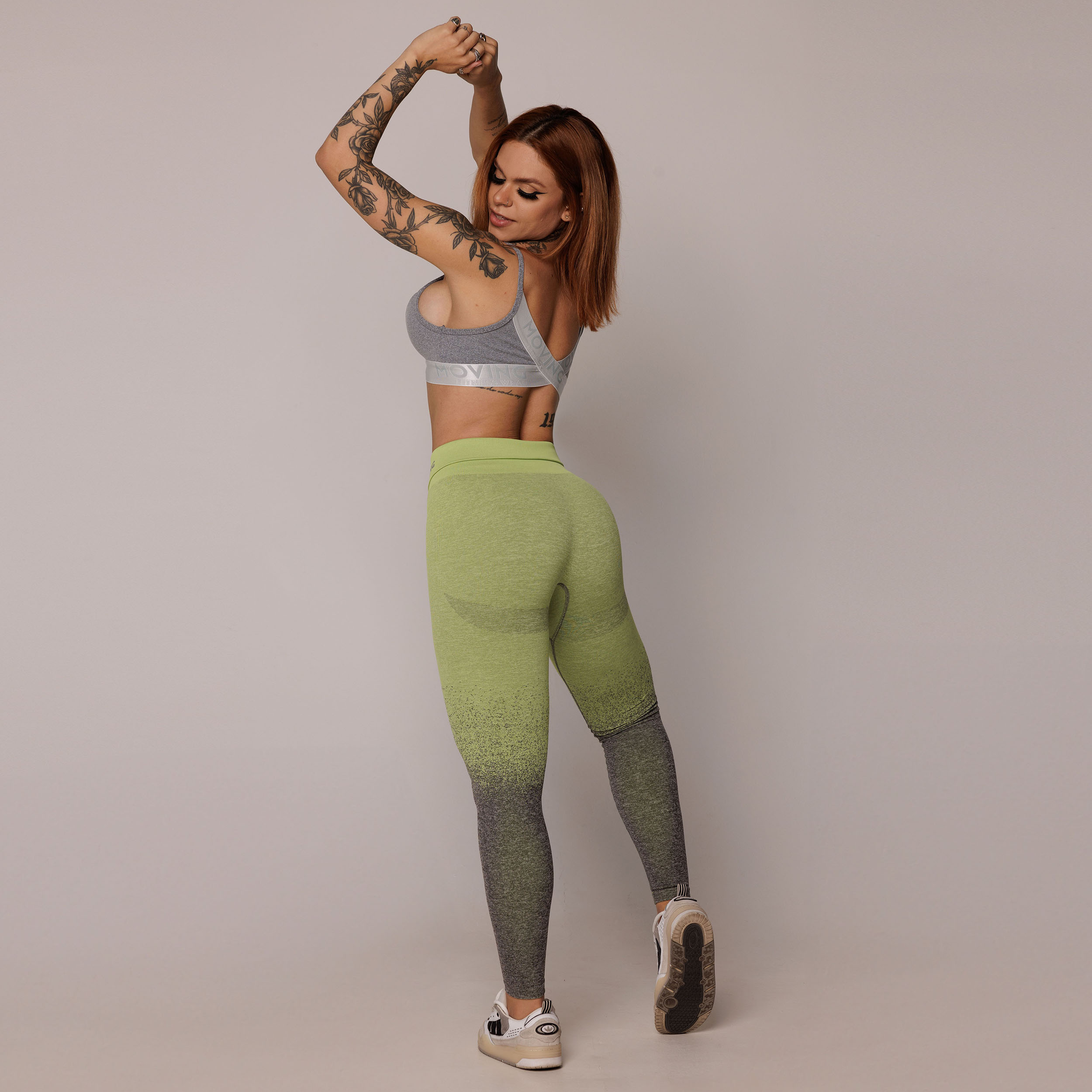 LEGGING SEAMLESS GRAVIDADE ZERO EMANA DEGRADÊ CITRUS - Imagem 11
