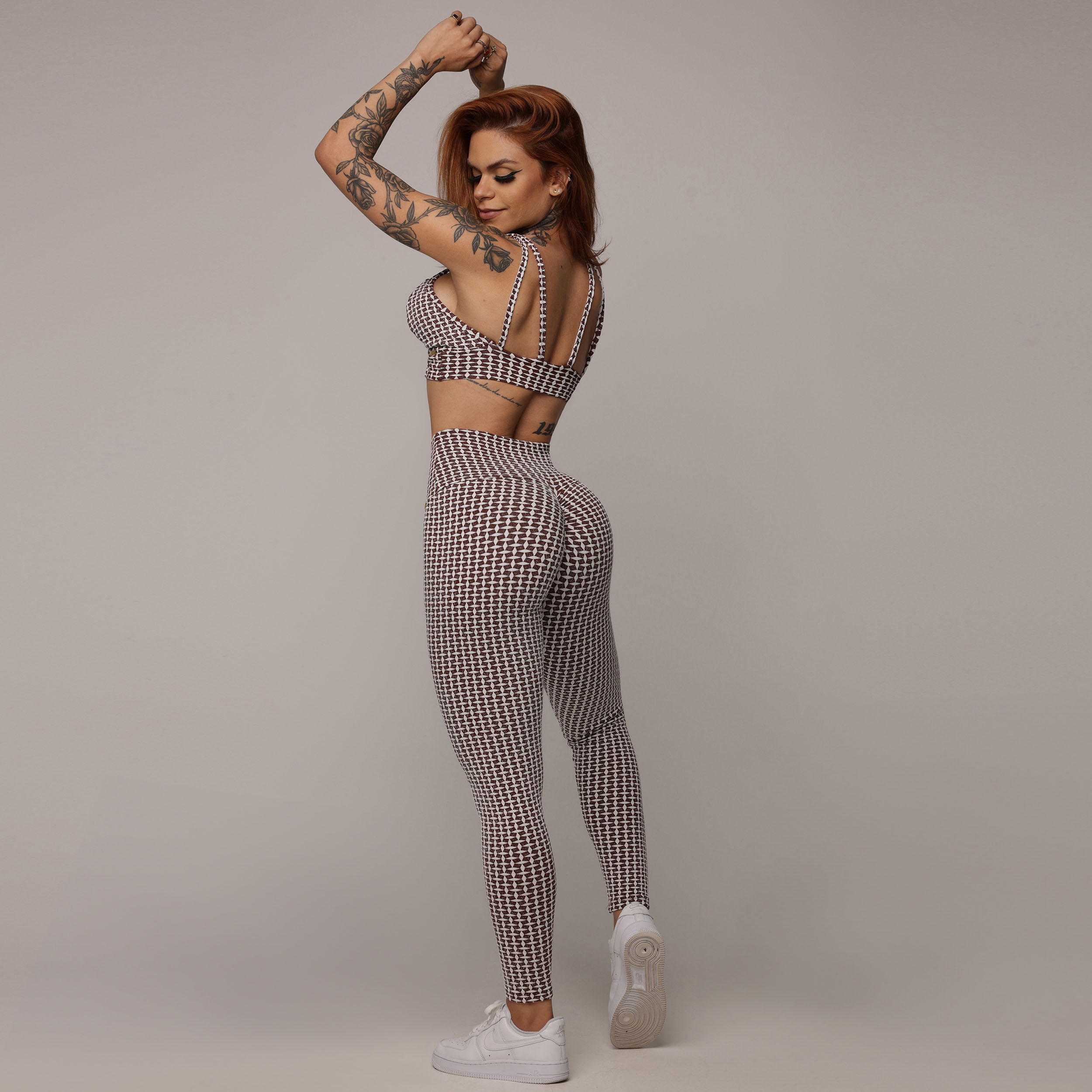 TOP TORONTO JACQUARD LUXE CHOCO - Imagem 6