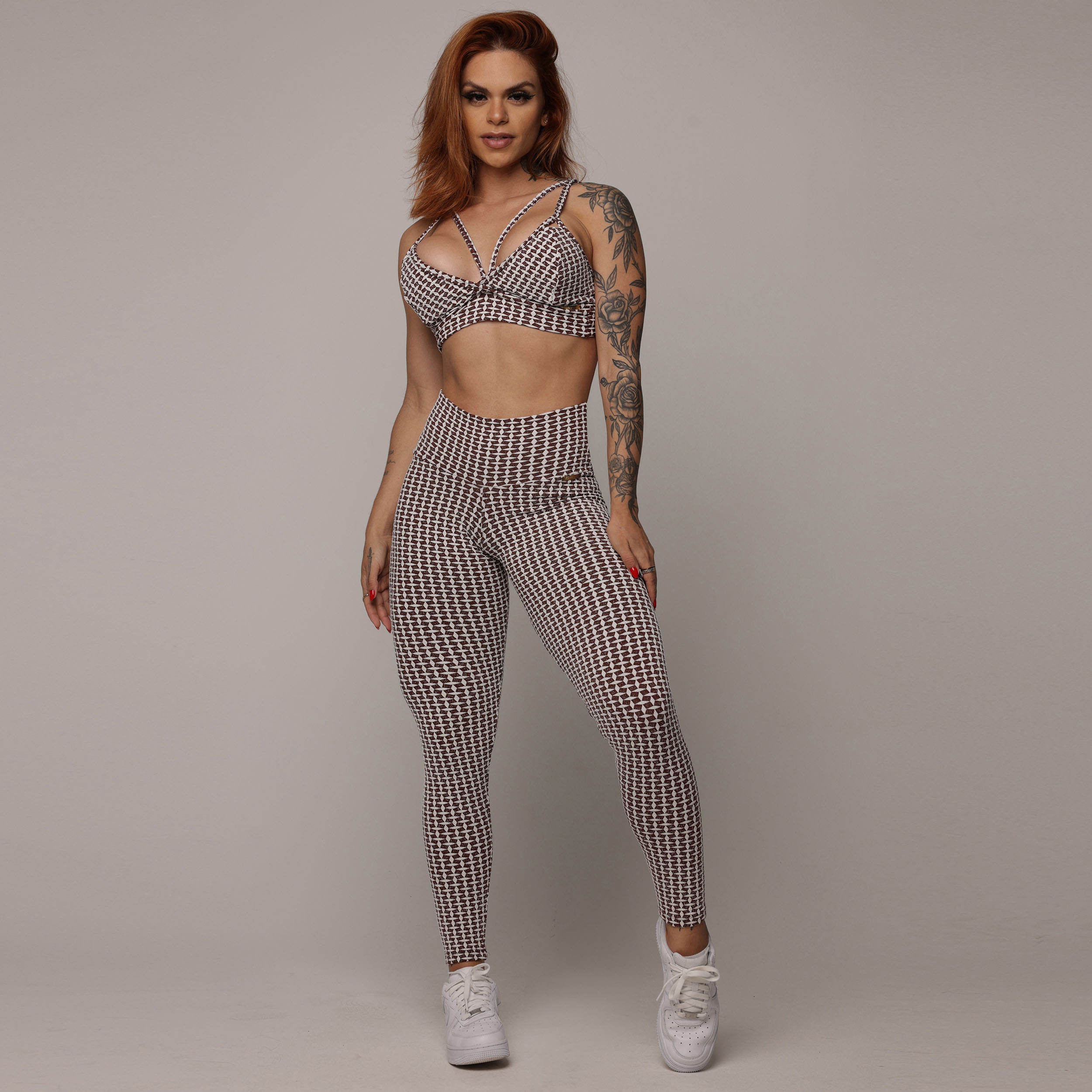 TOP TORONTO JACQUARD LUXE CHOCO - Imagem 7