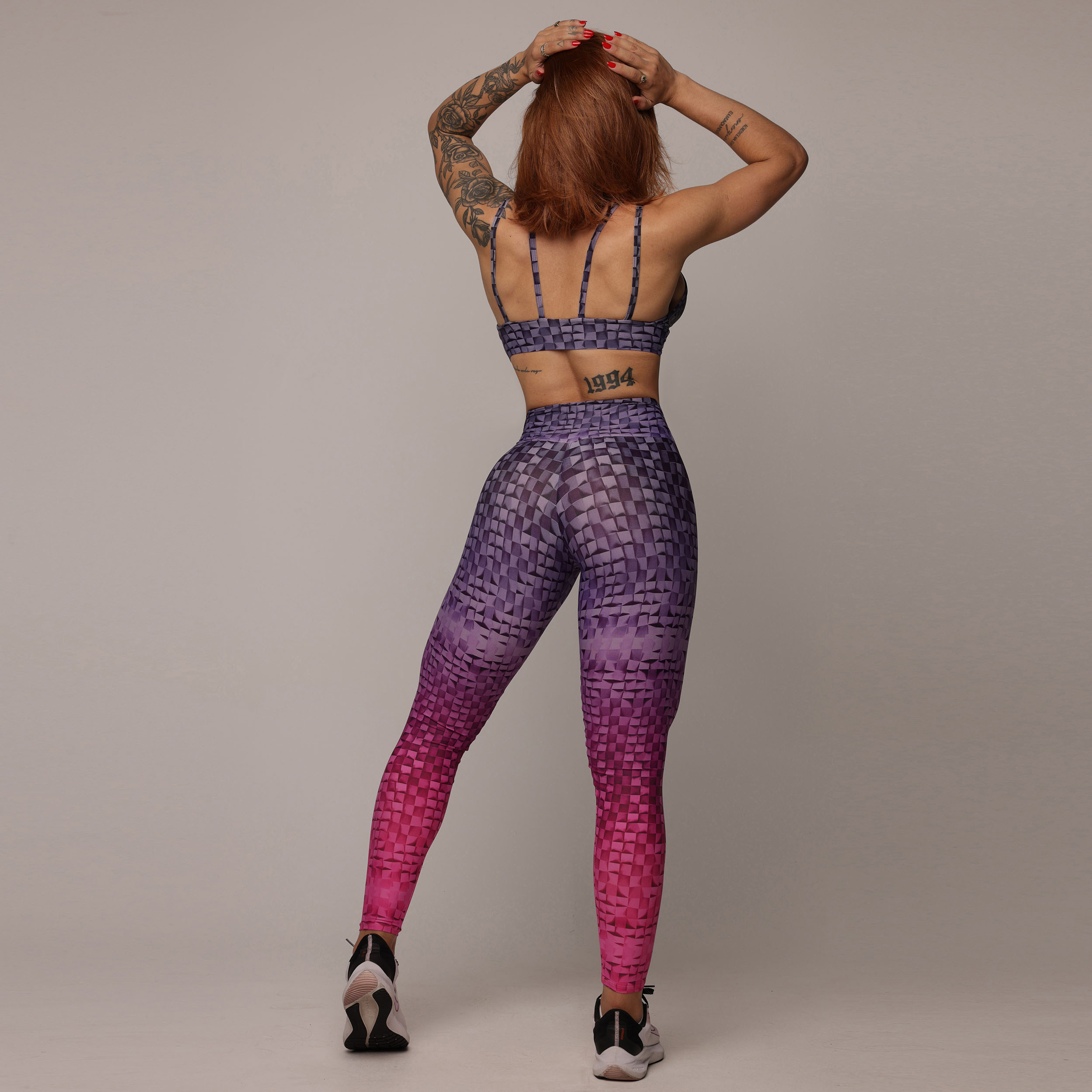 LEGGING ROMANA COMUM PINK MOSAIC EXCLUSIVA - Imagem 6