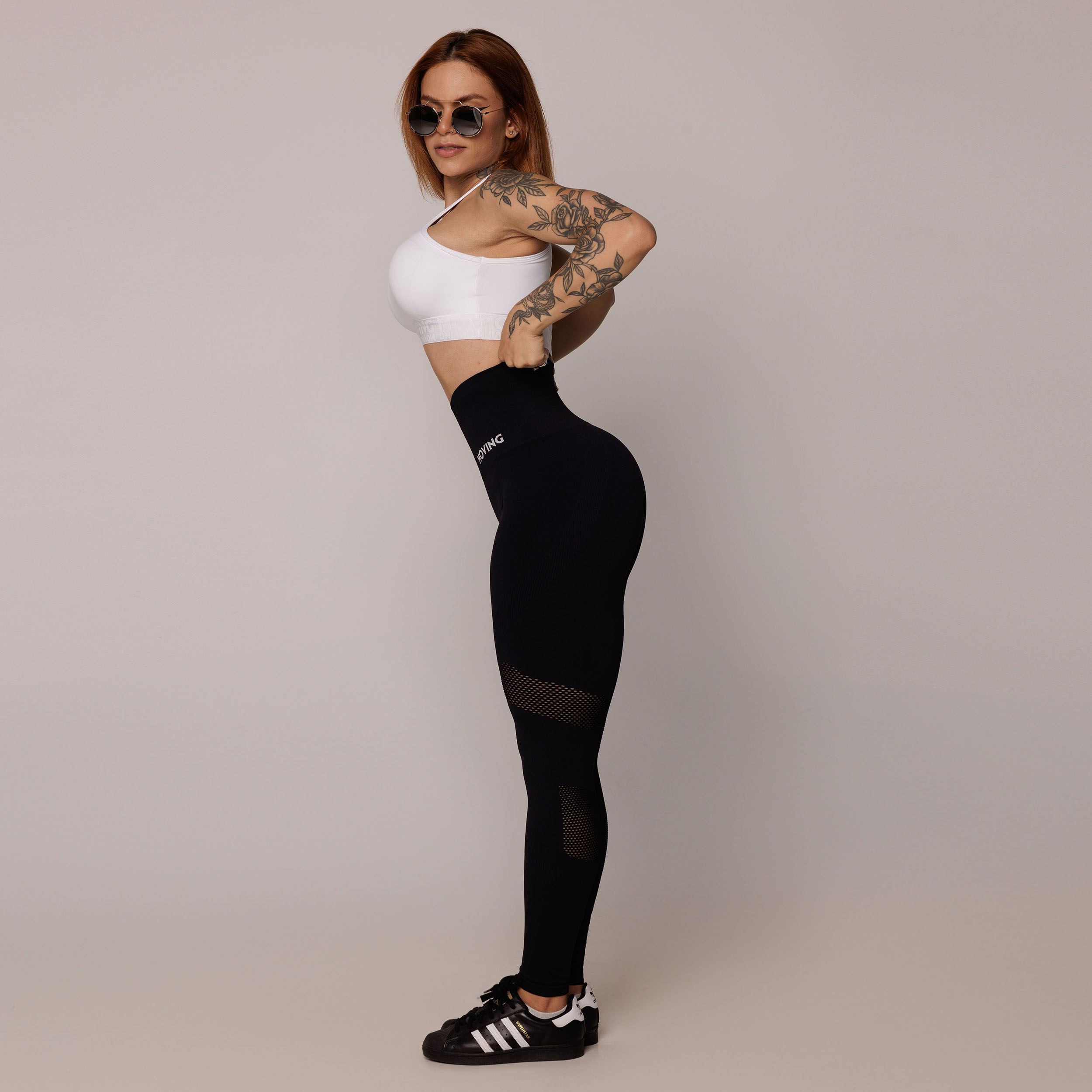 LEGGING SEAMLESS GRAVIDADE ZERO EMANA PRETA - Imagem 12