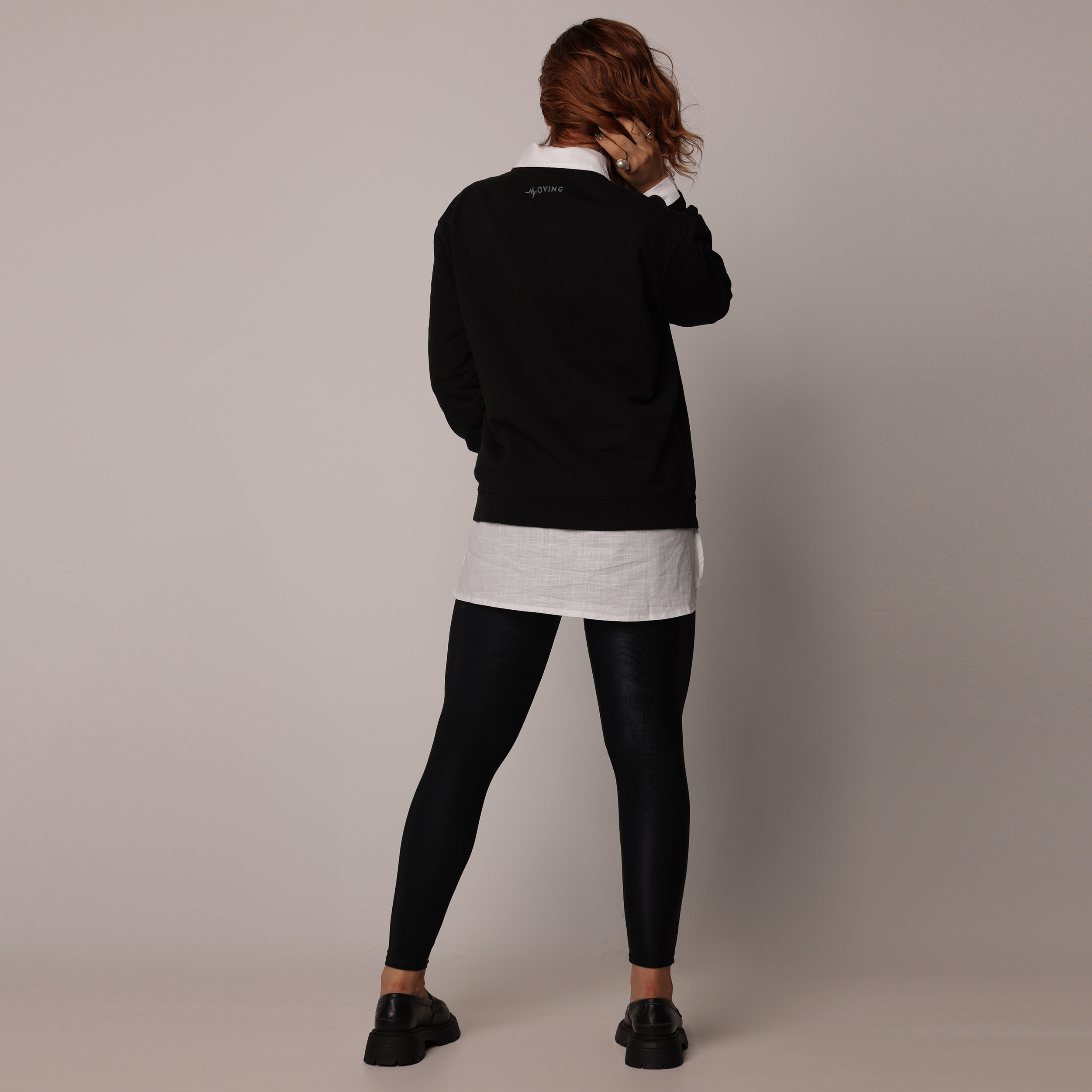 BLUSÃO BASIC DE MOLETOM PREMIUM ESTONADO PRETO - Imagem 13