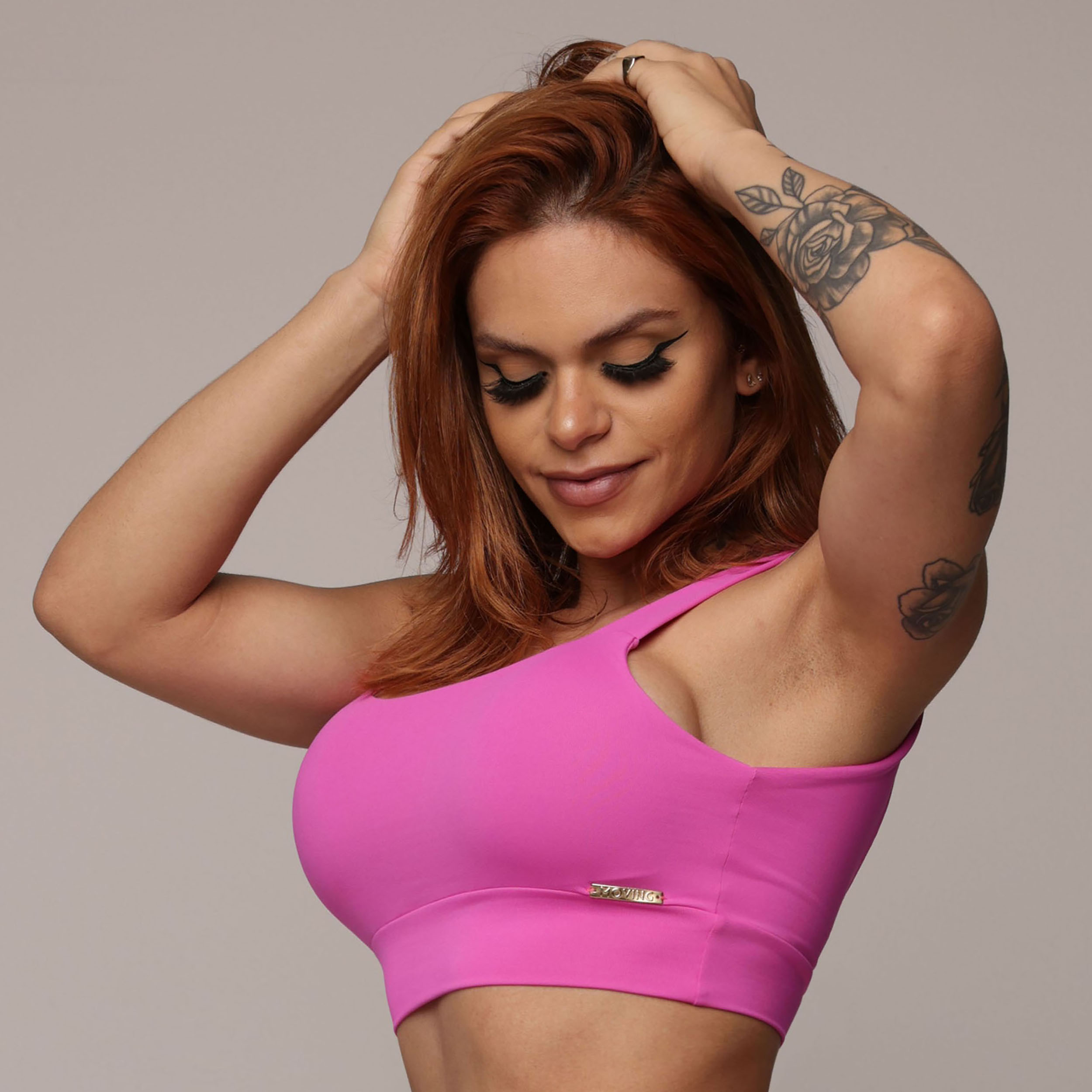 TOP FAIXA ROSA BARBIE - Imagem 5