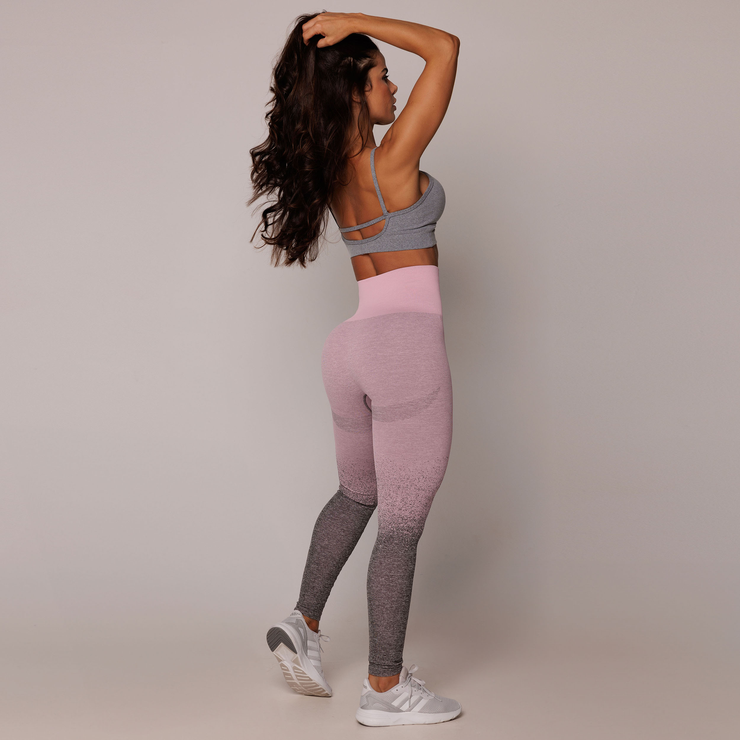 LEGGING SEAMLESS GRAVIDADE ZERO EMANA DEGRADÊ ROSA - Imagem 8