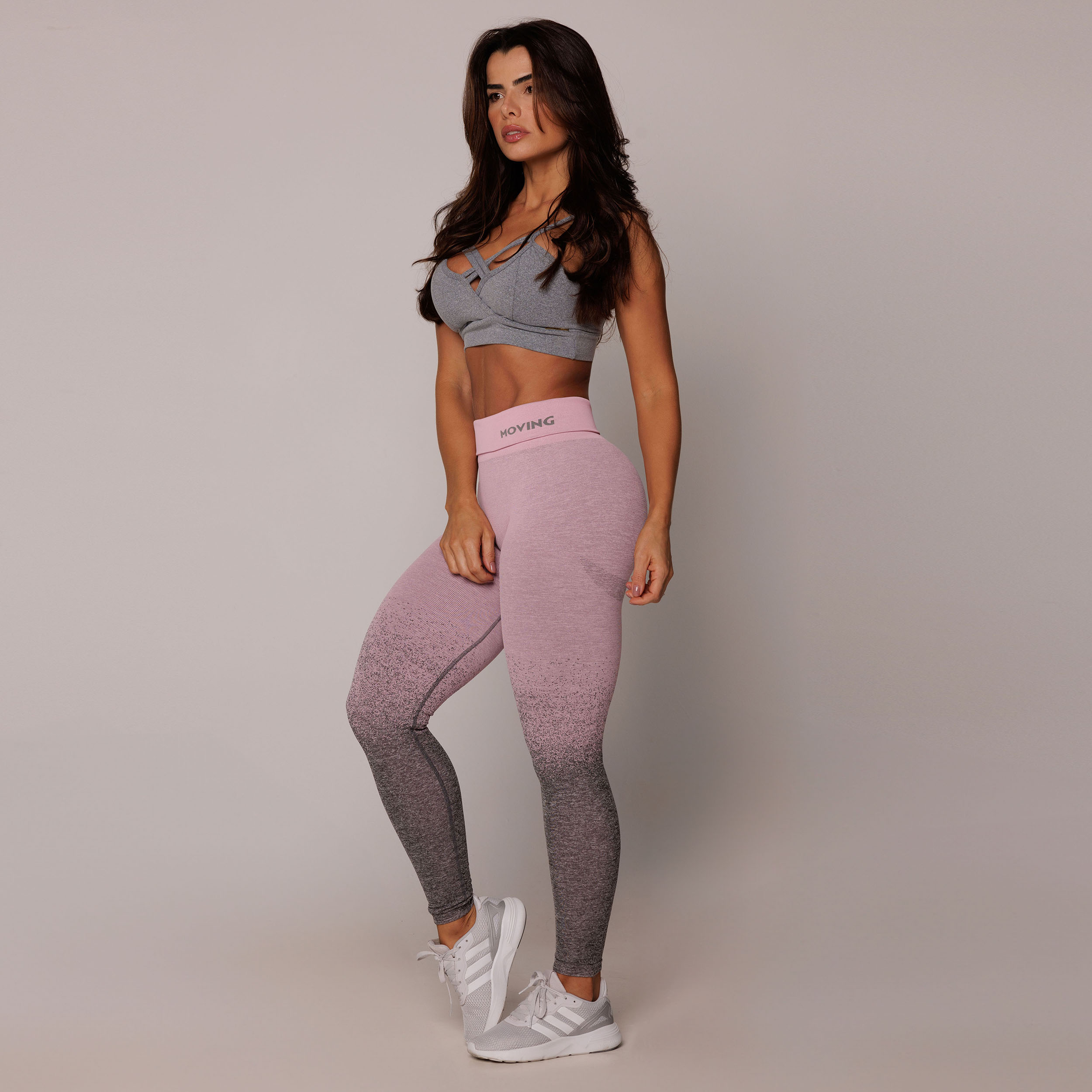 LEGGING SEAMLESS GRAVIDADE ZERO EMANA DEGRADÊ ROSA - Imagem 17