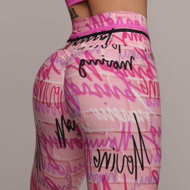 LEGGING EMPINA BUMBUM URBANA PINK EXCLUSIVA