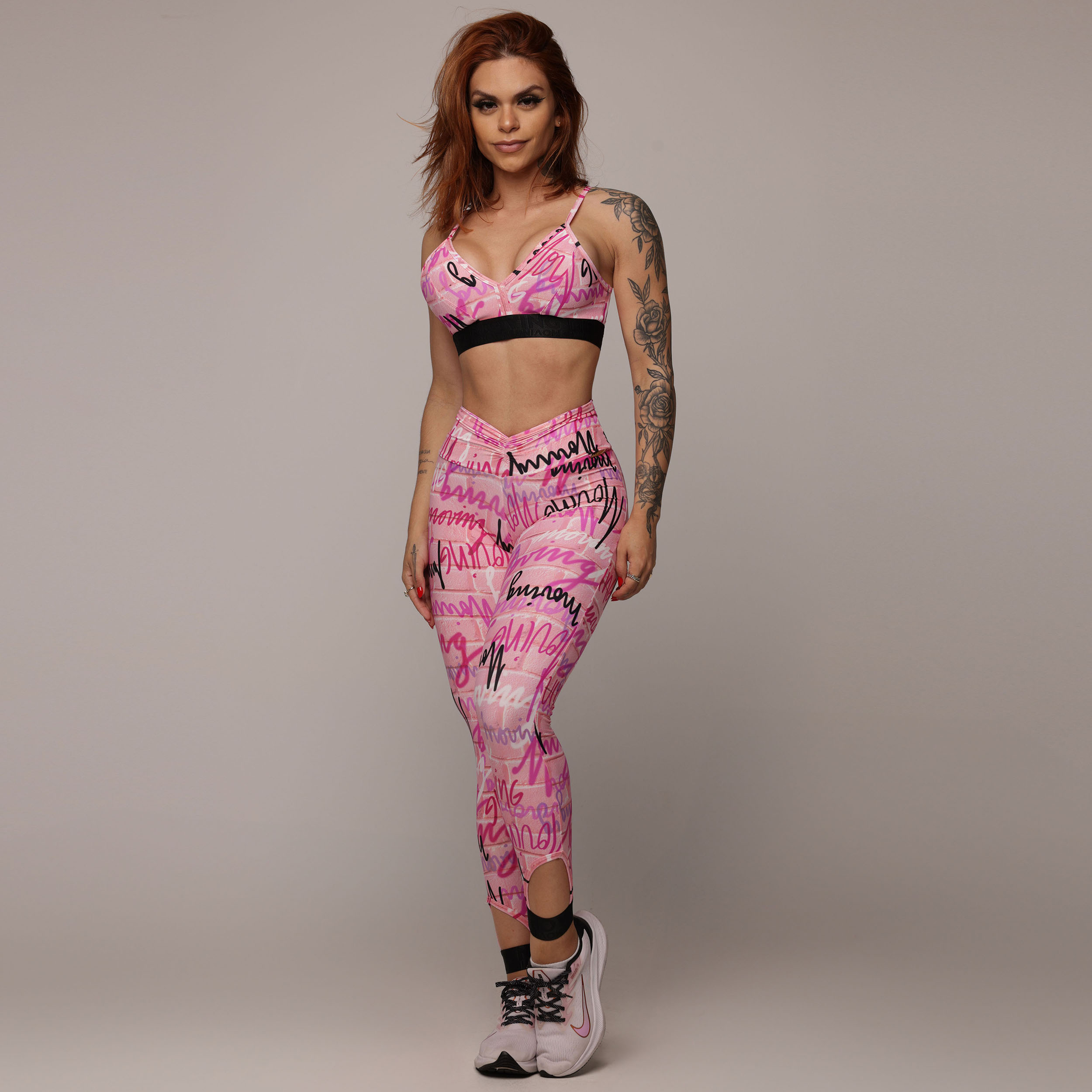 LEGGING INSIDE EMPINA BUMBUM URBANA PINK EXCLUSIVA - Imagem 5