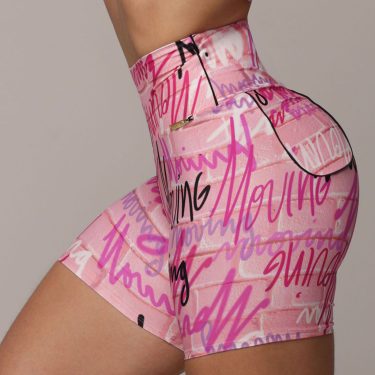 SHORT BOLSINHO EMPINA BUMBUM URBANA PINK EXCLUSIVO