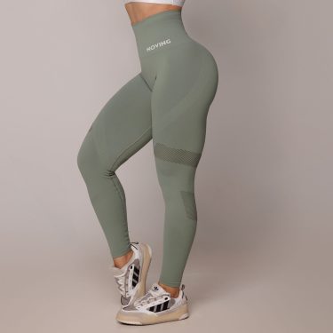 LEGGING SEAMLESS GRAVIDADE ZERO EMANA VERDE OLIVA
