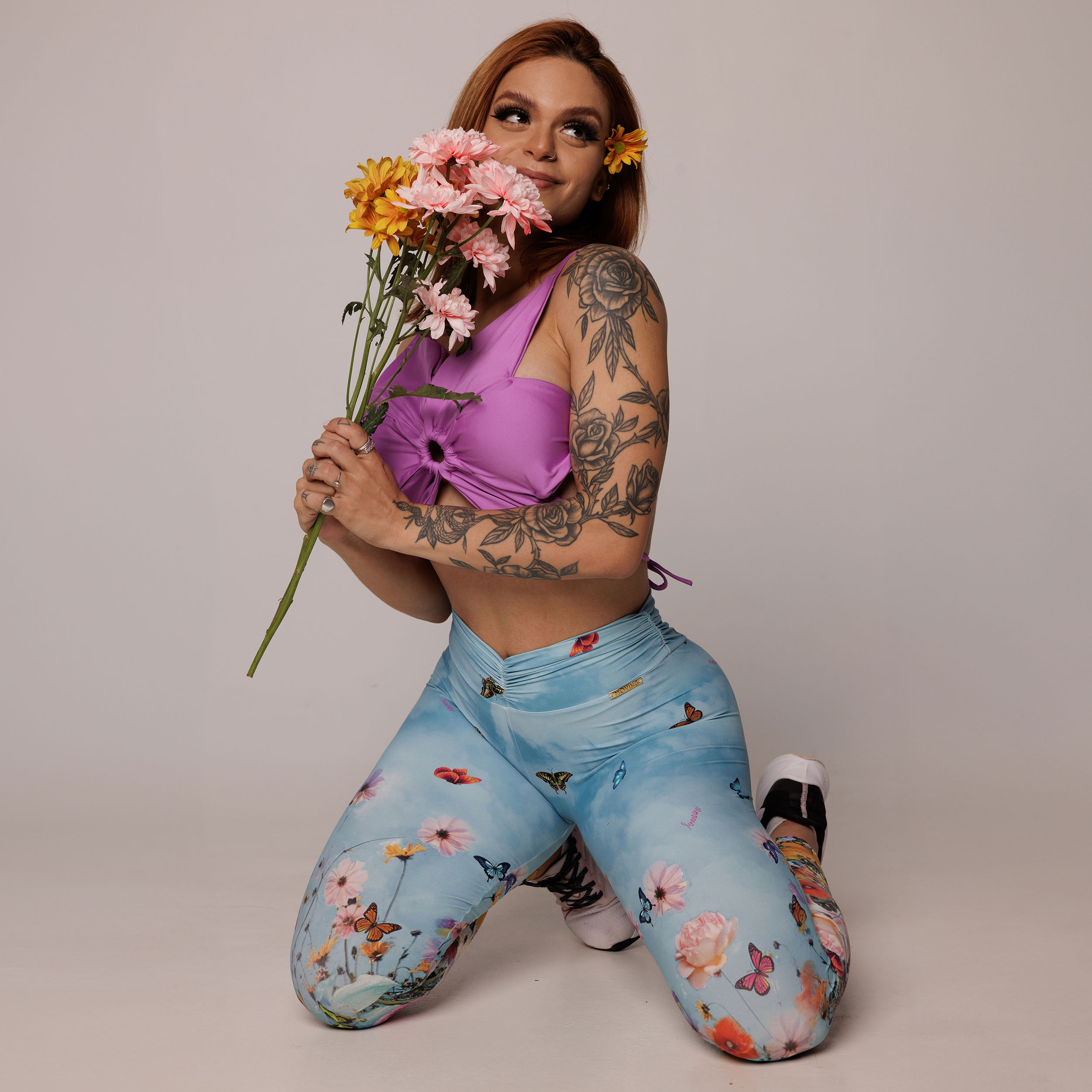 TOP BIQUÍNI FLOWER FÚCSIA EDIÇÃO LIMITADA - Imagem 8