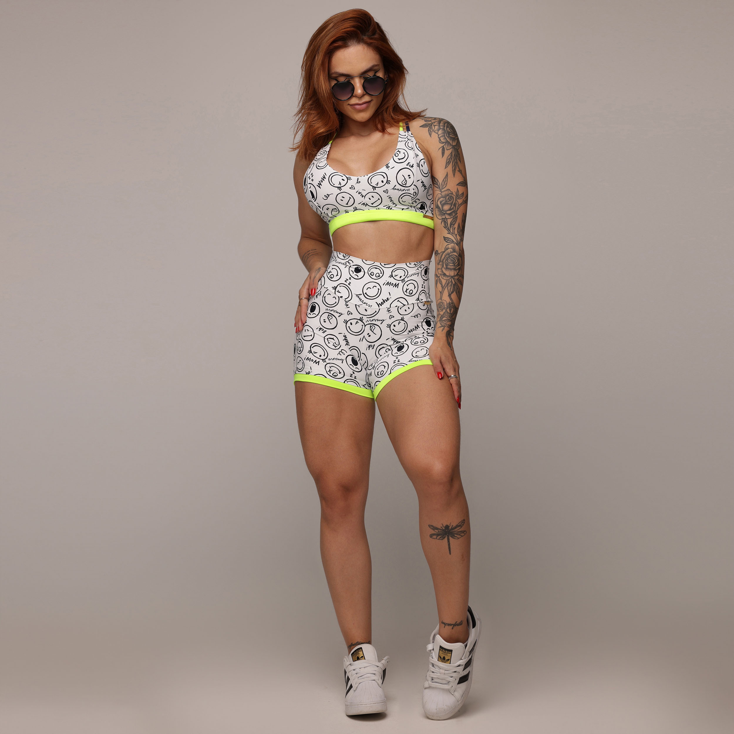 SHORT GYM EMPINA BUMBUM HAPPINESS EXCLUSIVO - Imagem 4